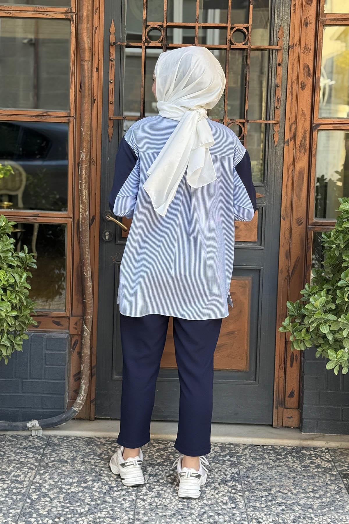 Moodbasic Tunik MB27.190 Lacivert