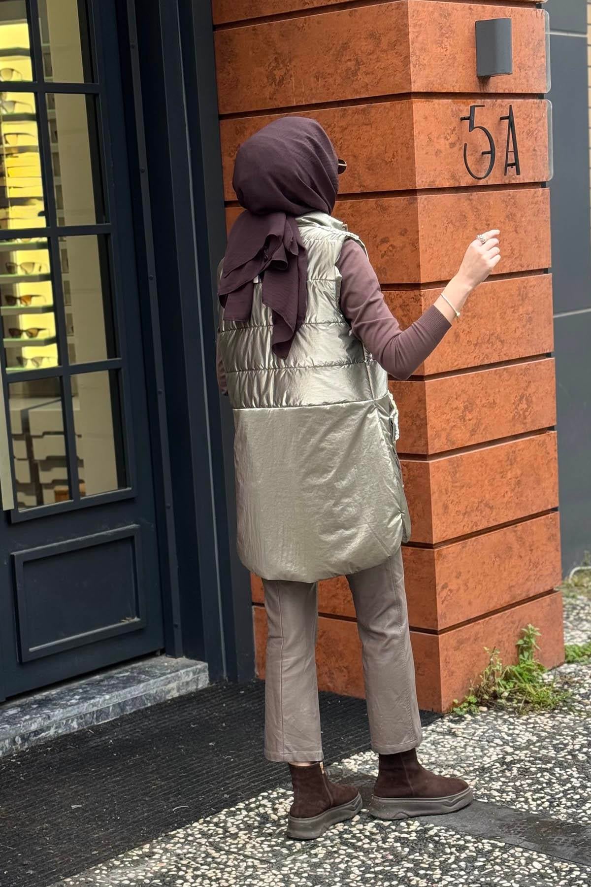 Moodbasic Yelek MA28.03 Platin