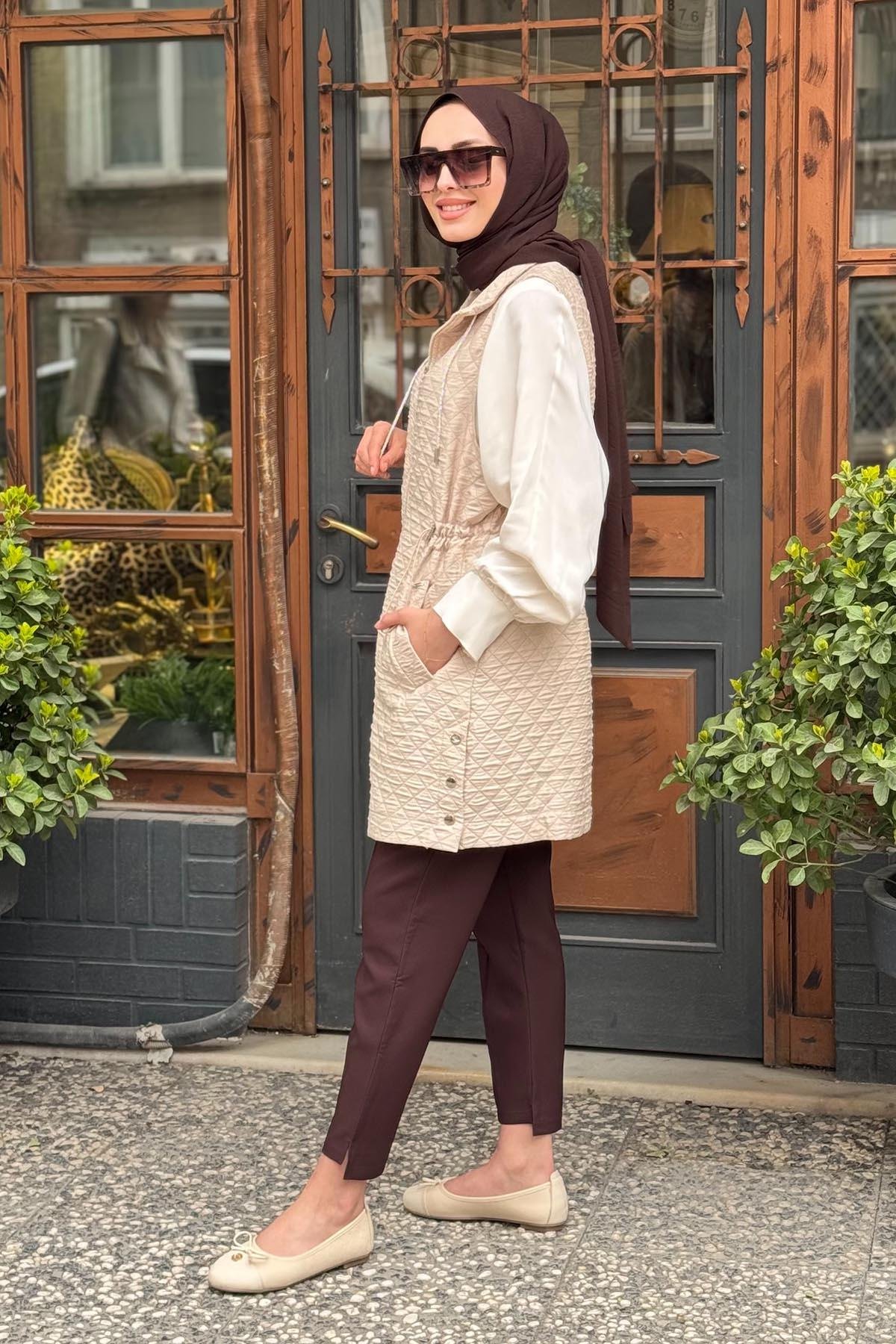 Moodbasic Yelek MB28.70 Bej