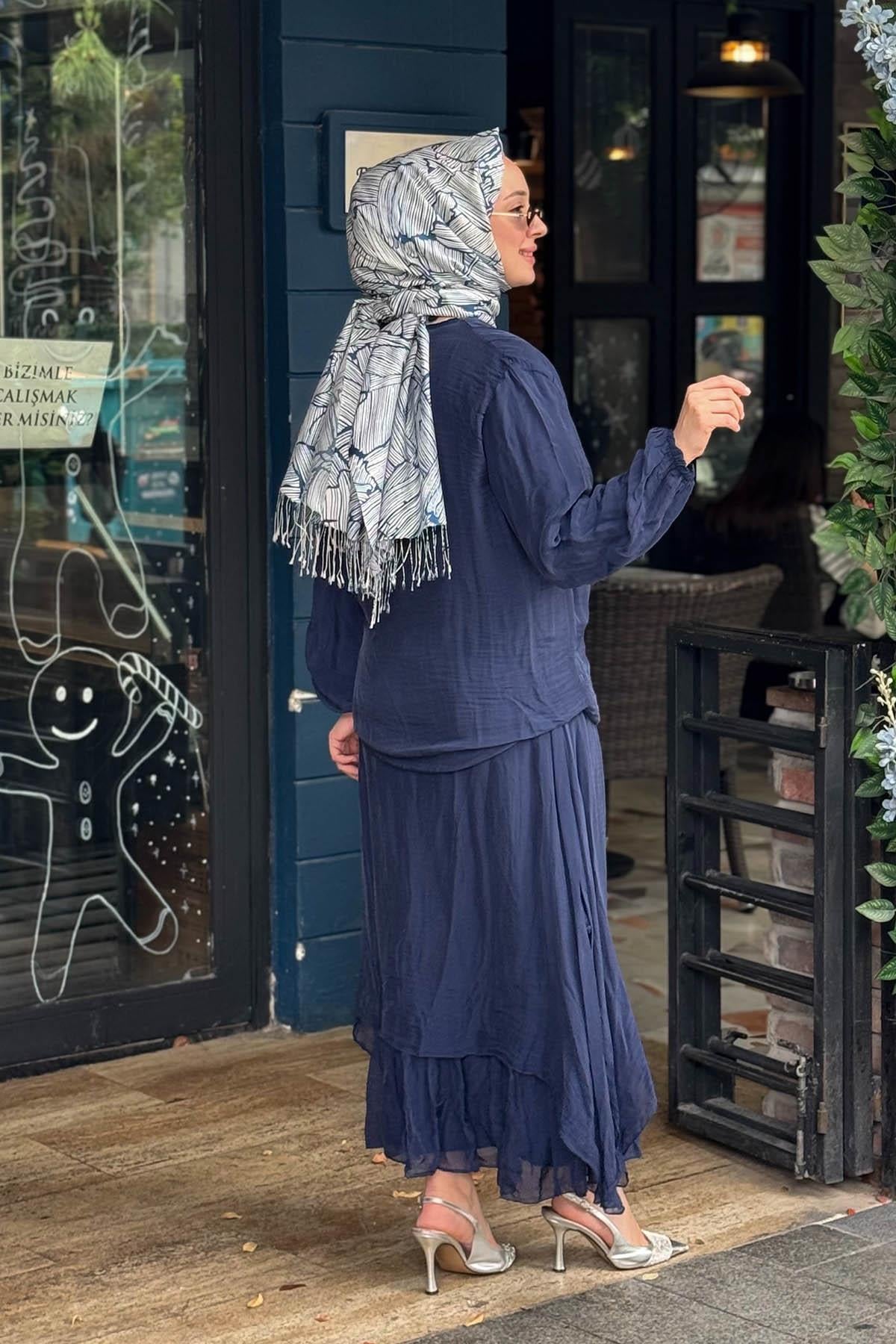 MOOR Areum Etekli Takım 26S9013 Lacivert