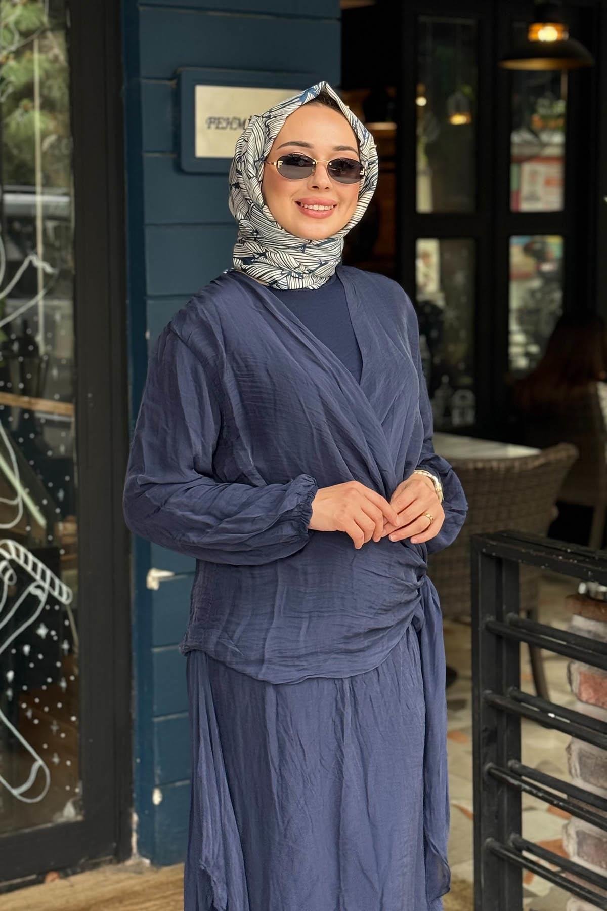 MOOR Areum Etekli Takım 26S9013 Lacivert