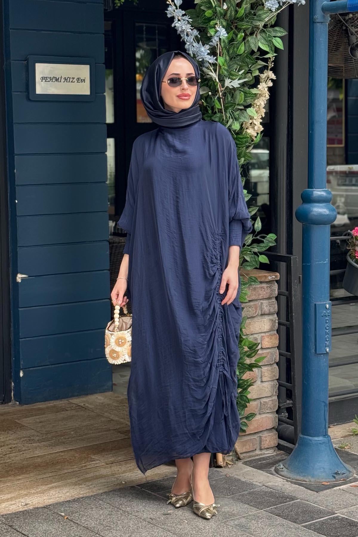 MOOR Belle Elbise 26S9009 Lacivert