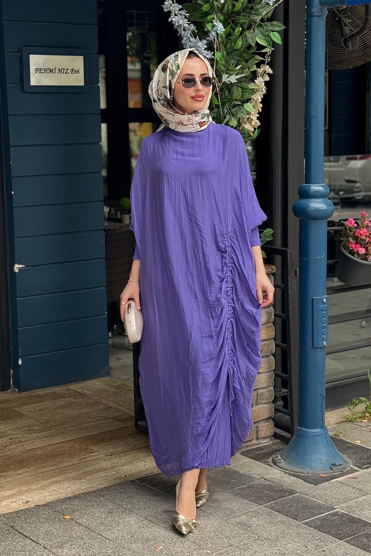MOOR Belle Elbise 26S9009 Mor