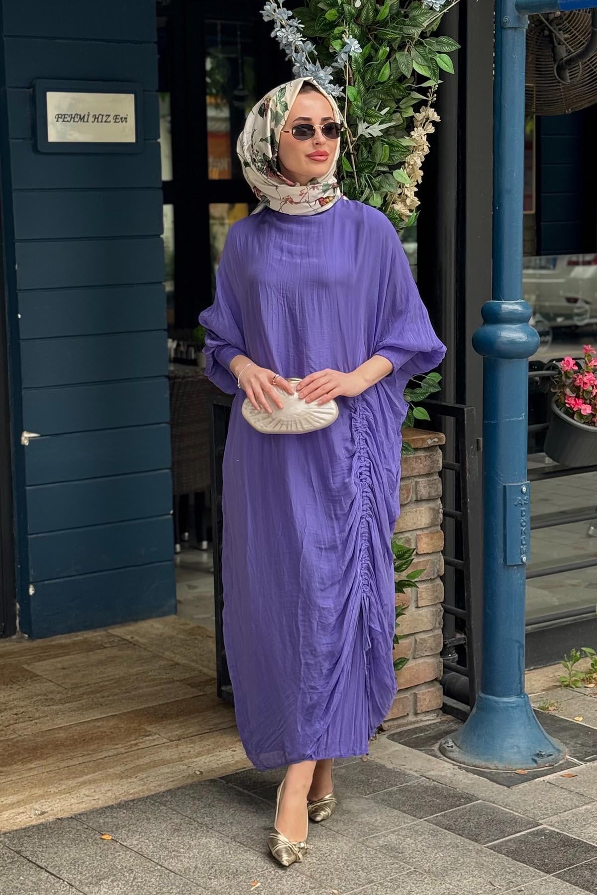 MOOR Belle Elbise 26S9009 Mor