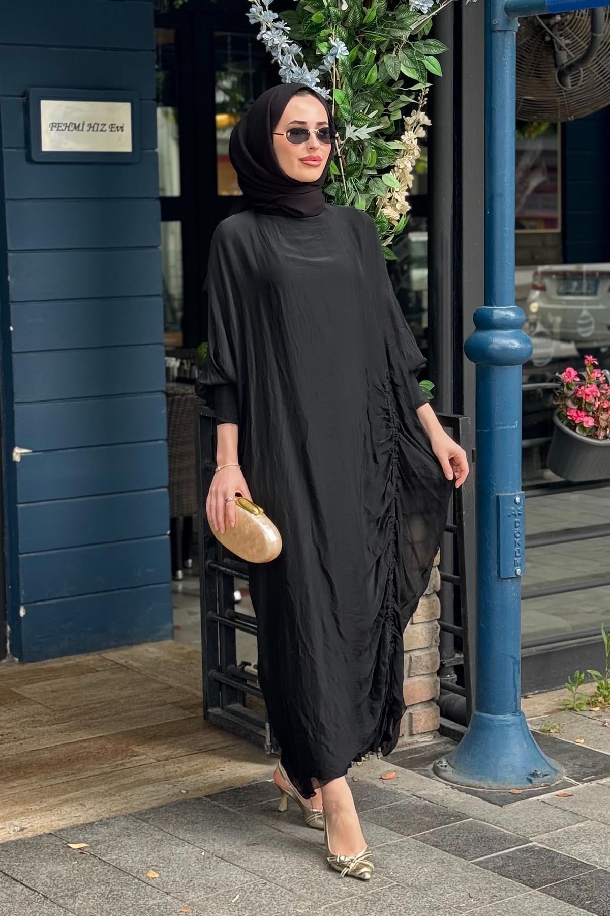 MOOR Belle Elbise 26S9009 Siyah