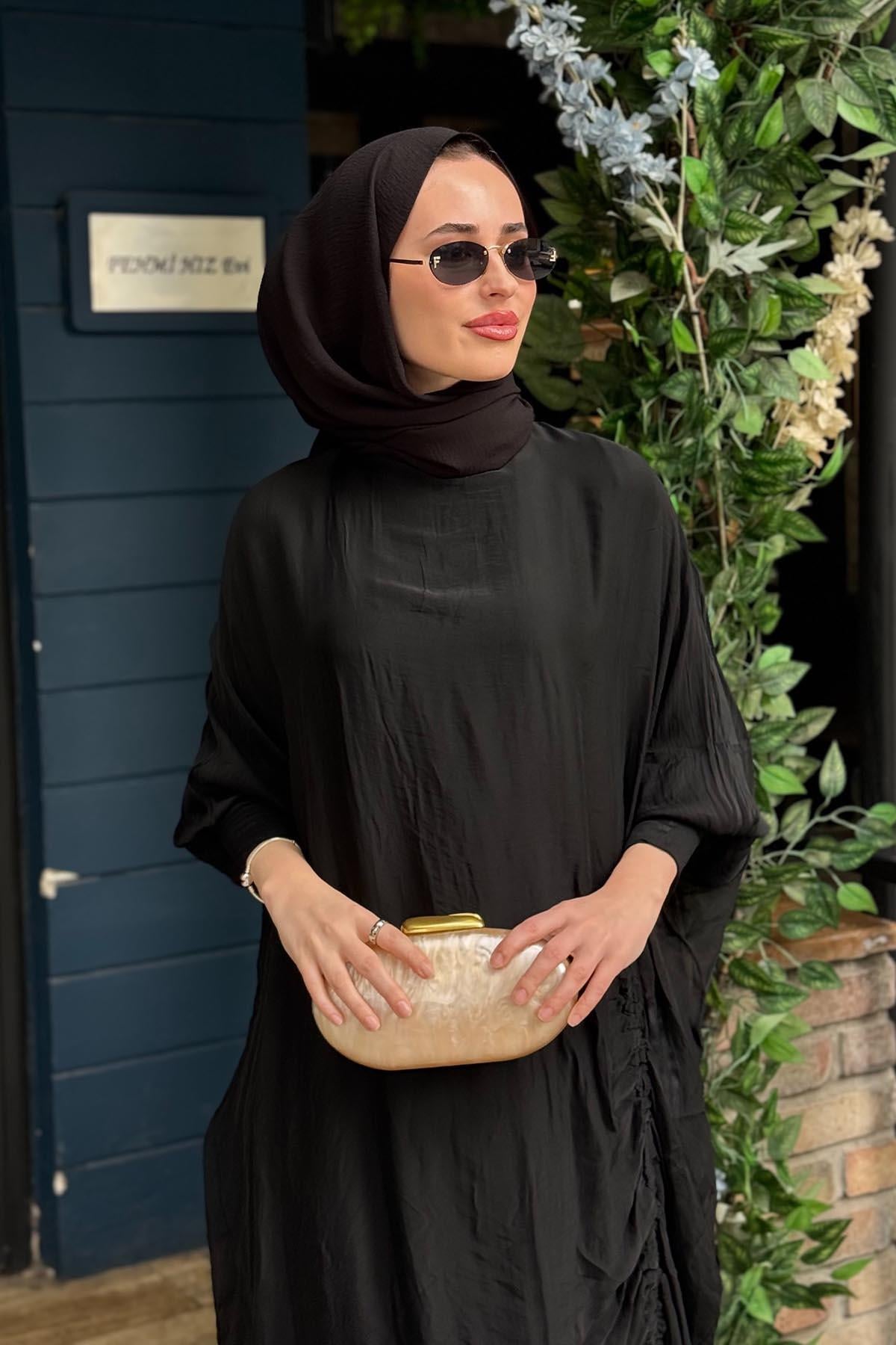 MOOR Belle Elbise 26S9009 Siyah