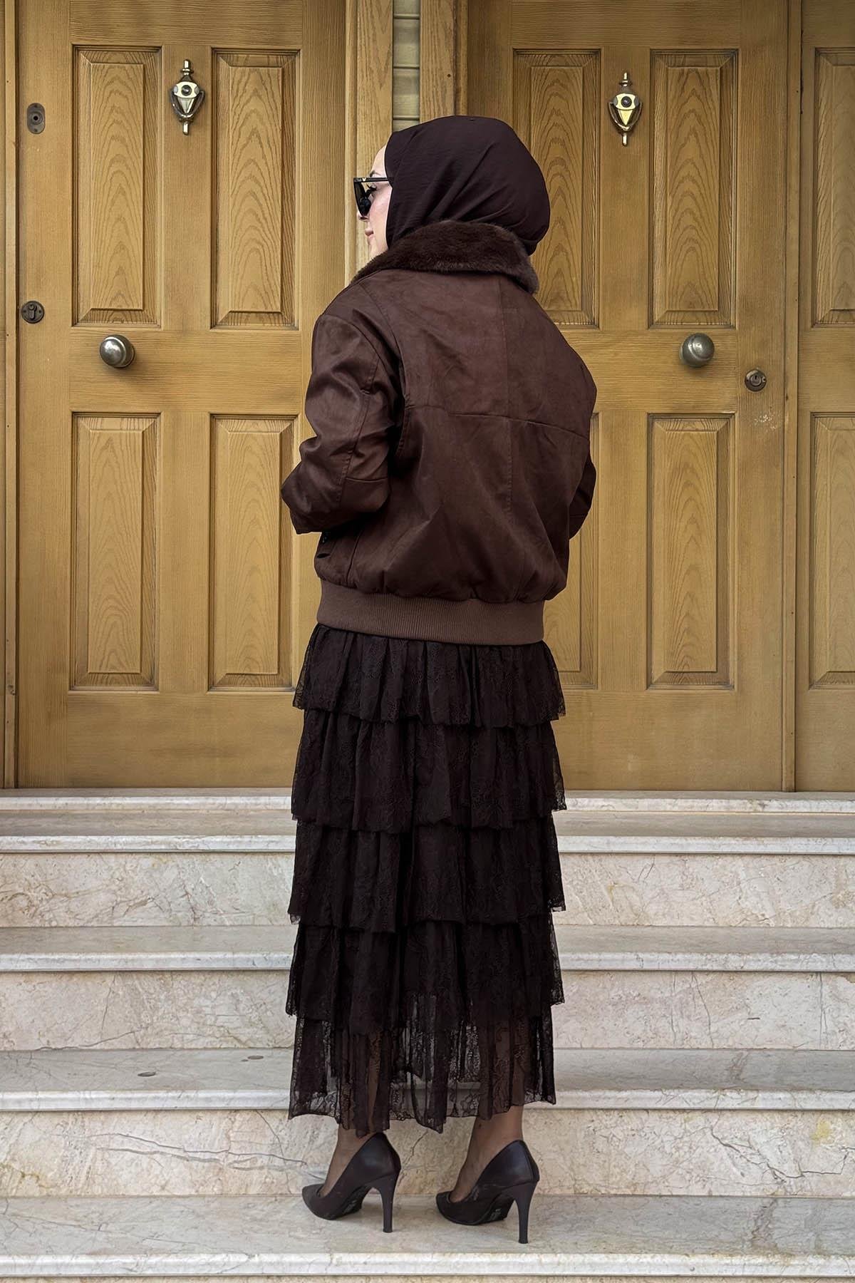 MOOR Ceket 25W6026 Kahve