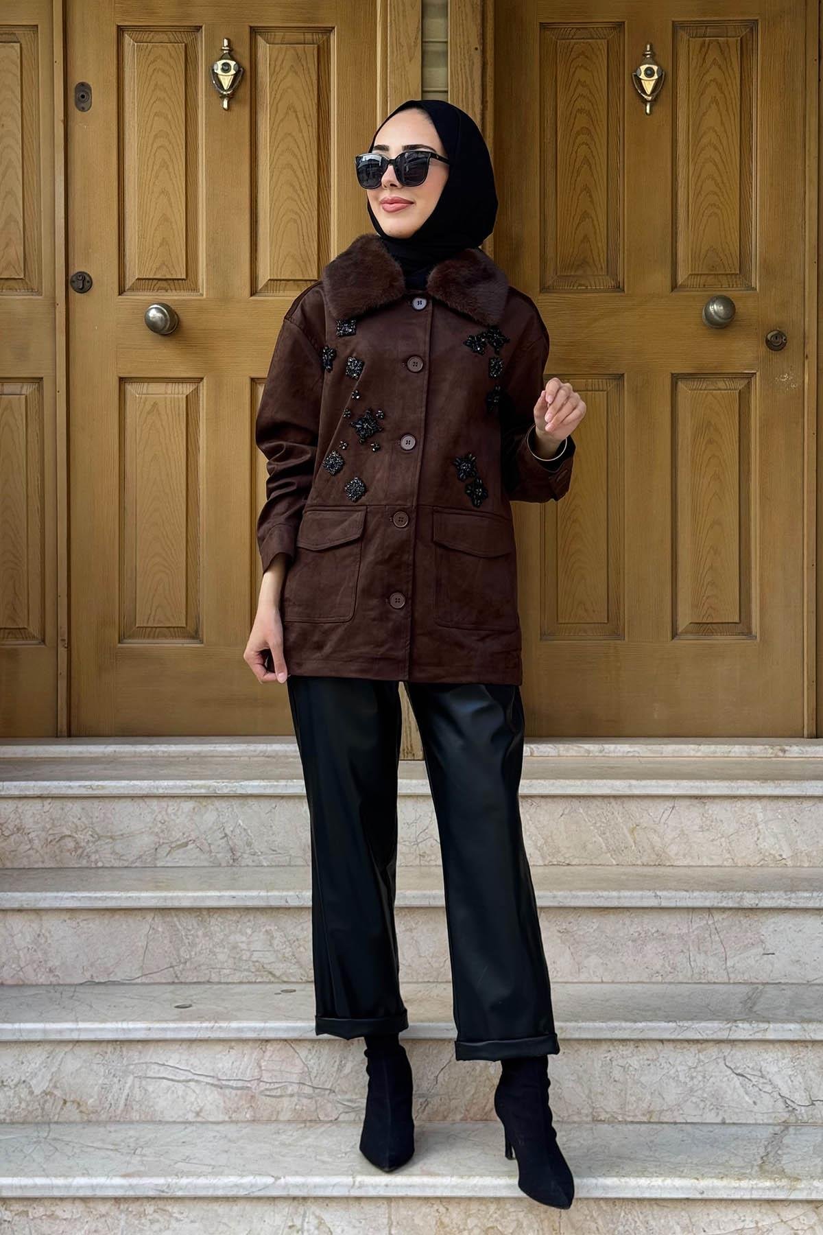 MOOR Ceket 25W6033 Kahve