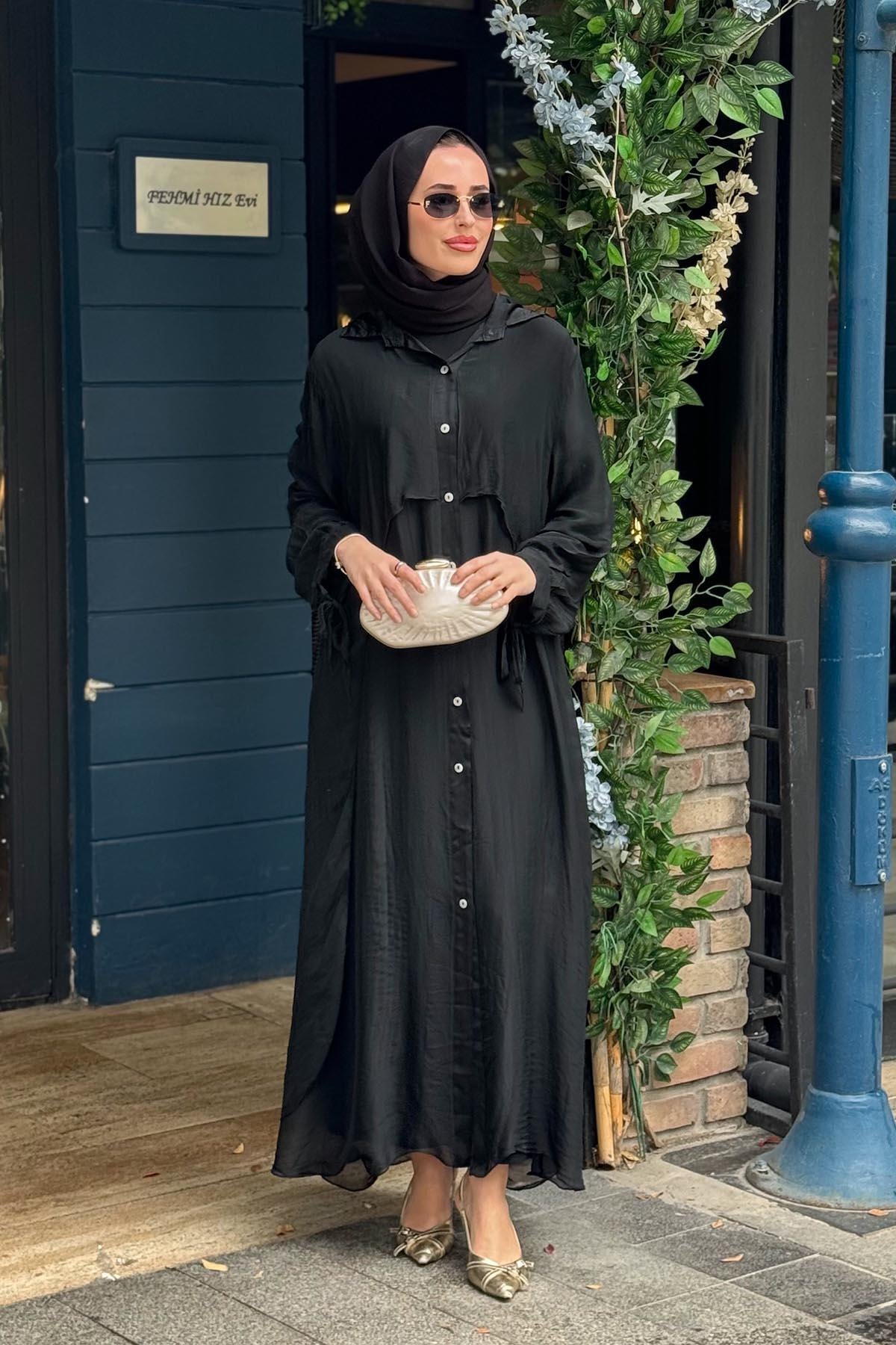 MOOR Core Elbise 26S9004 Siyah
