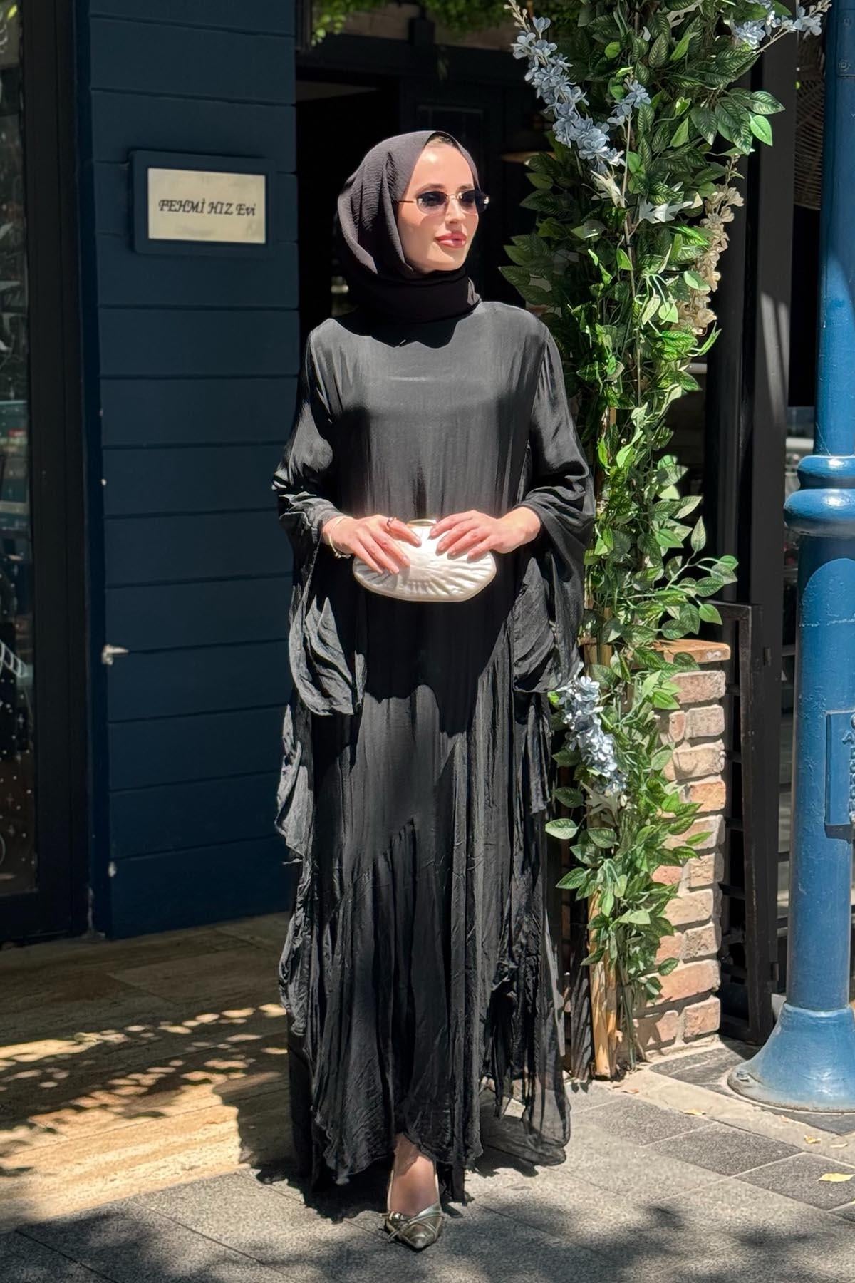 MOOR Donna Elbise 26S9007 Siyah