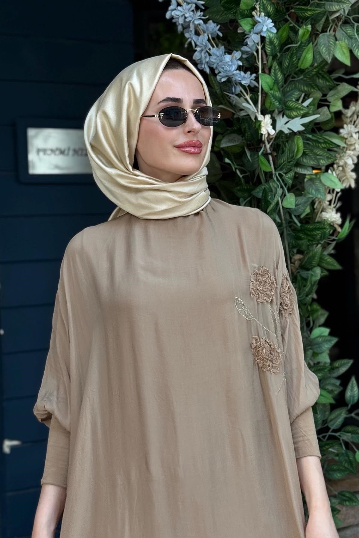 MOOR Edge Elbise 26S9010 Camel