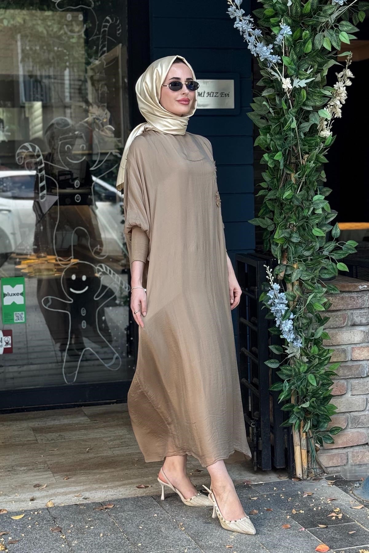 MOOR Edge Elbise 26S9010 Camel