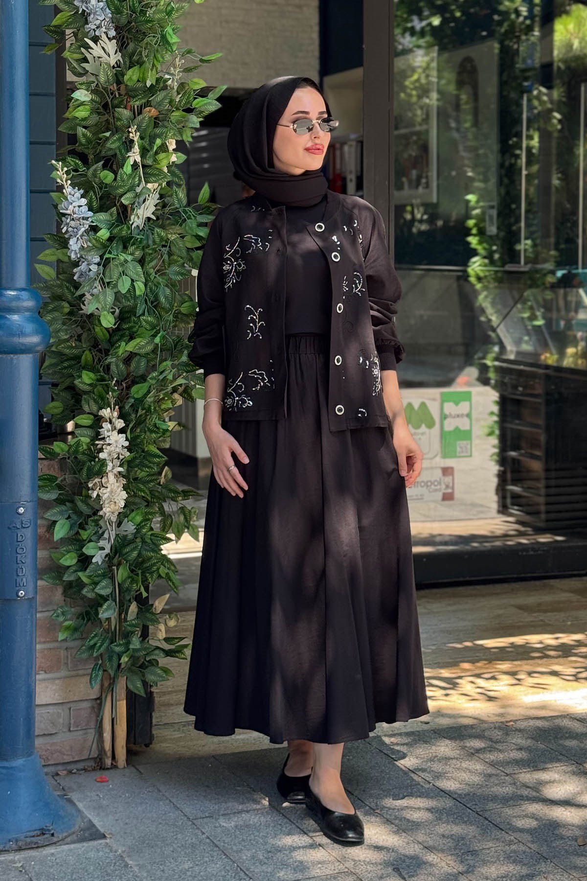 MOOR Etekli Takım 26S4054 Siyah