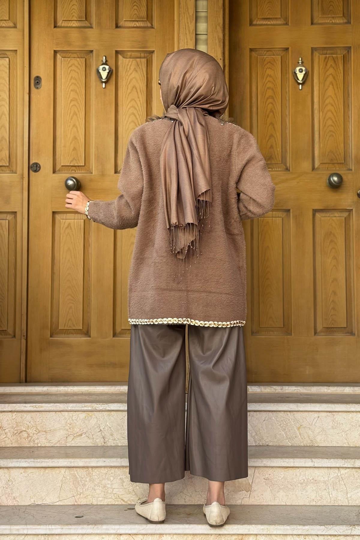 MOOR Hırka 25W6003 Camel