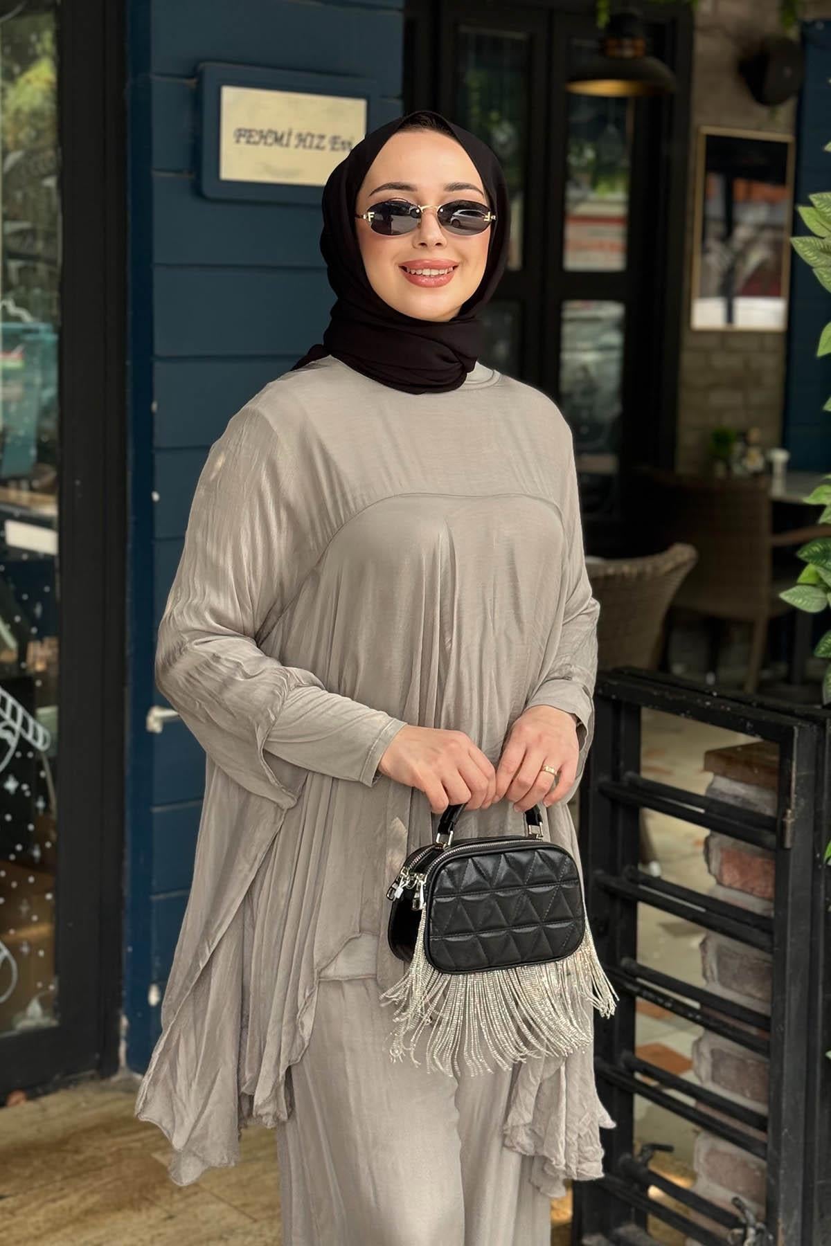 MOOR Klar Pantolonlu Takım 26S9014 Gri