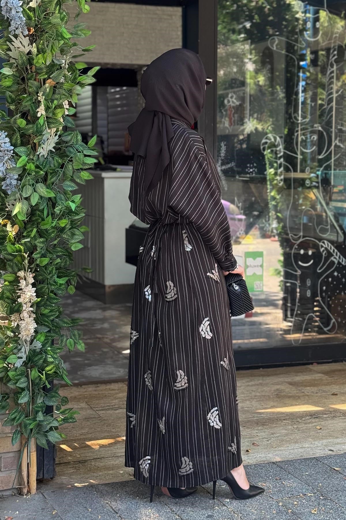 MOOR Levon Elbise 26S5030 Siyah