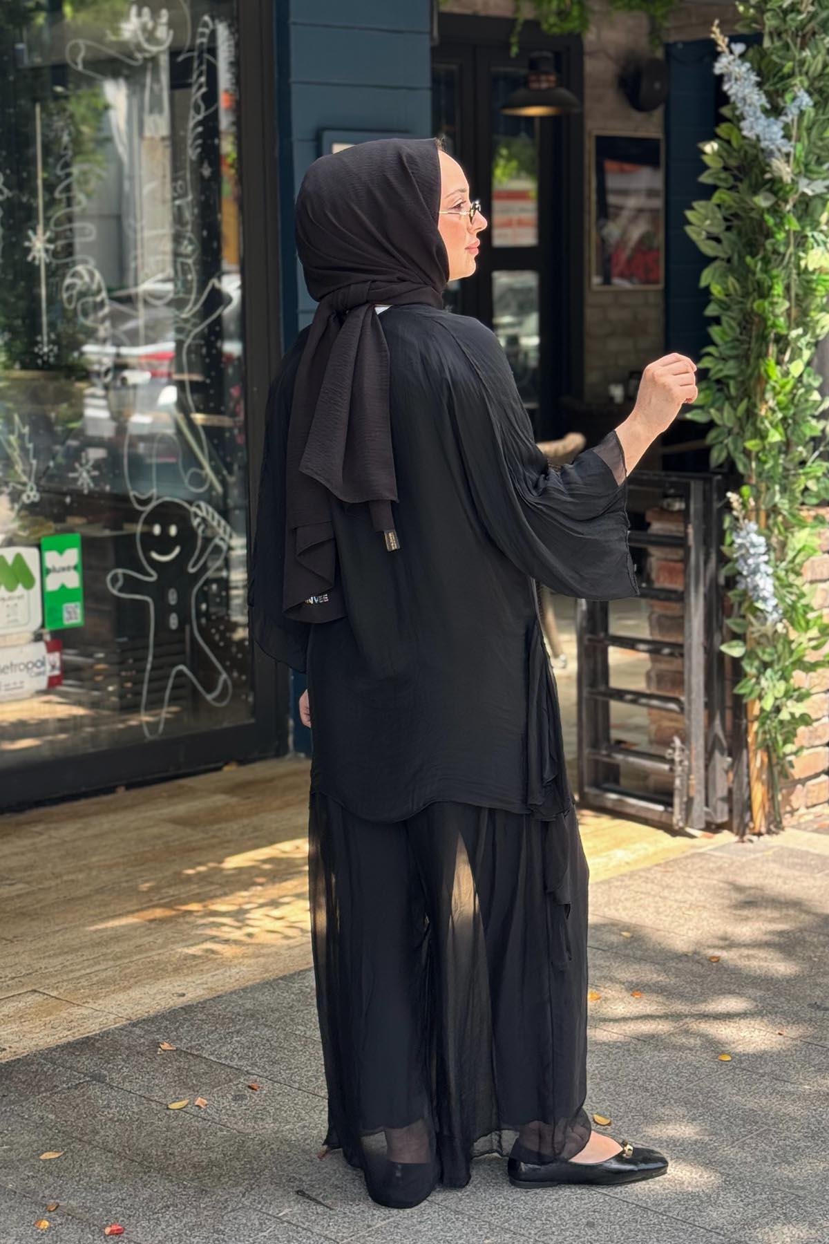 MOOR Lugn Pantolonlu Takım 26S9022 Siyah