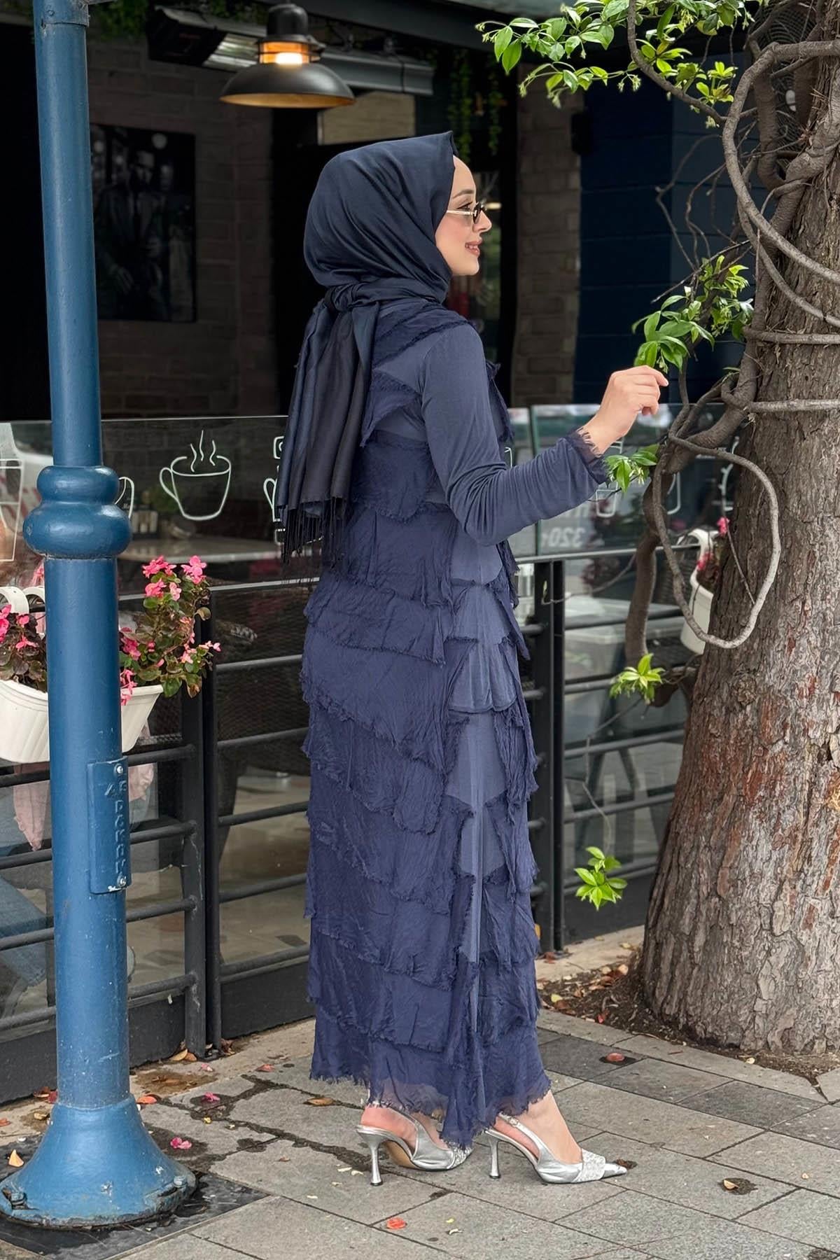 MOOR Mono Etekli Takım 26S9021 Lacivert