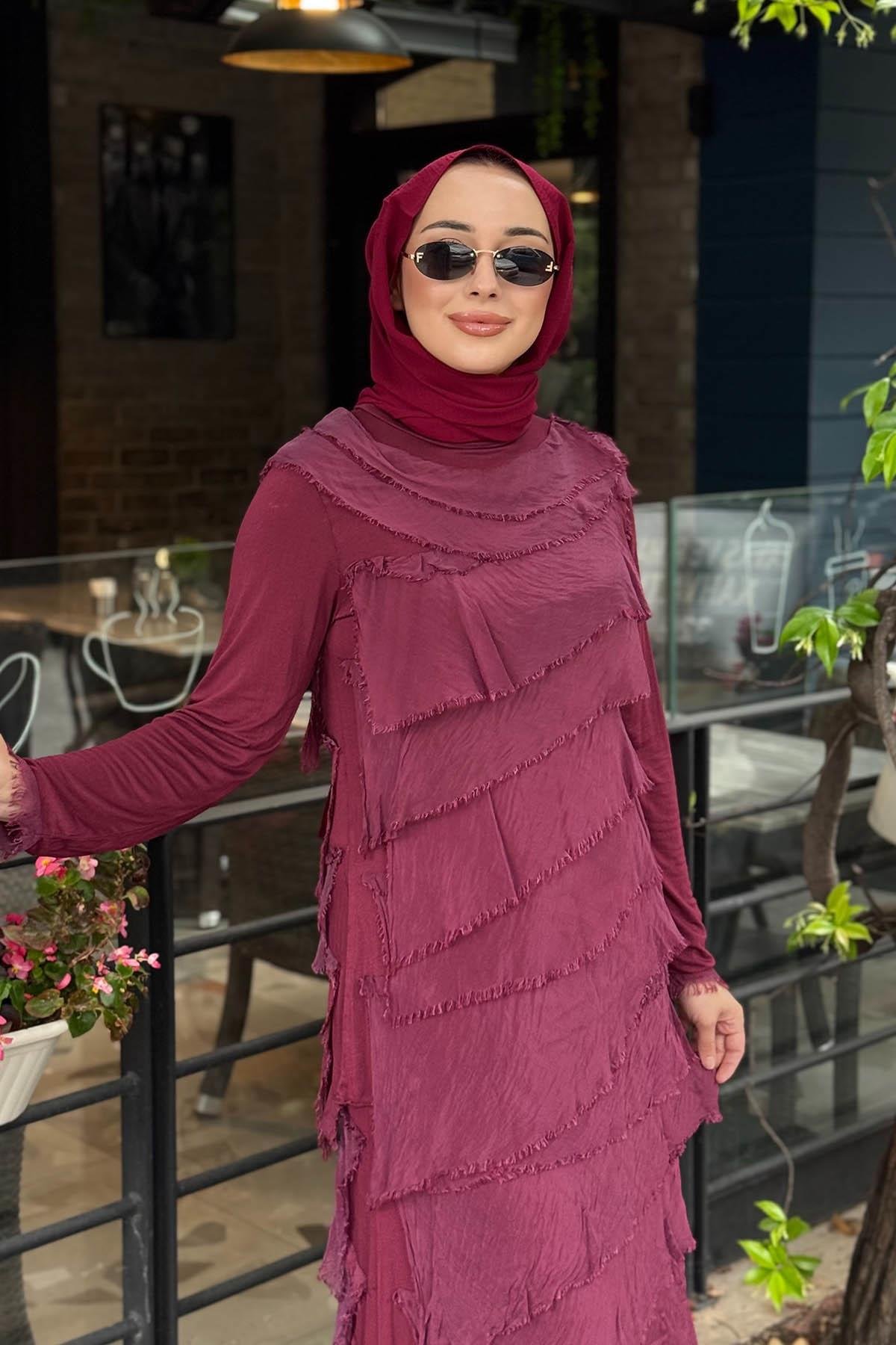 MOOR Mono Etekli Takım 26S9021 Mürdüm