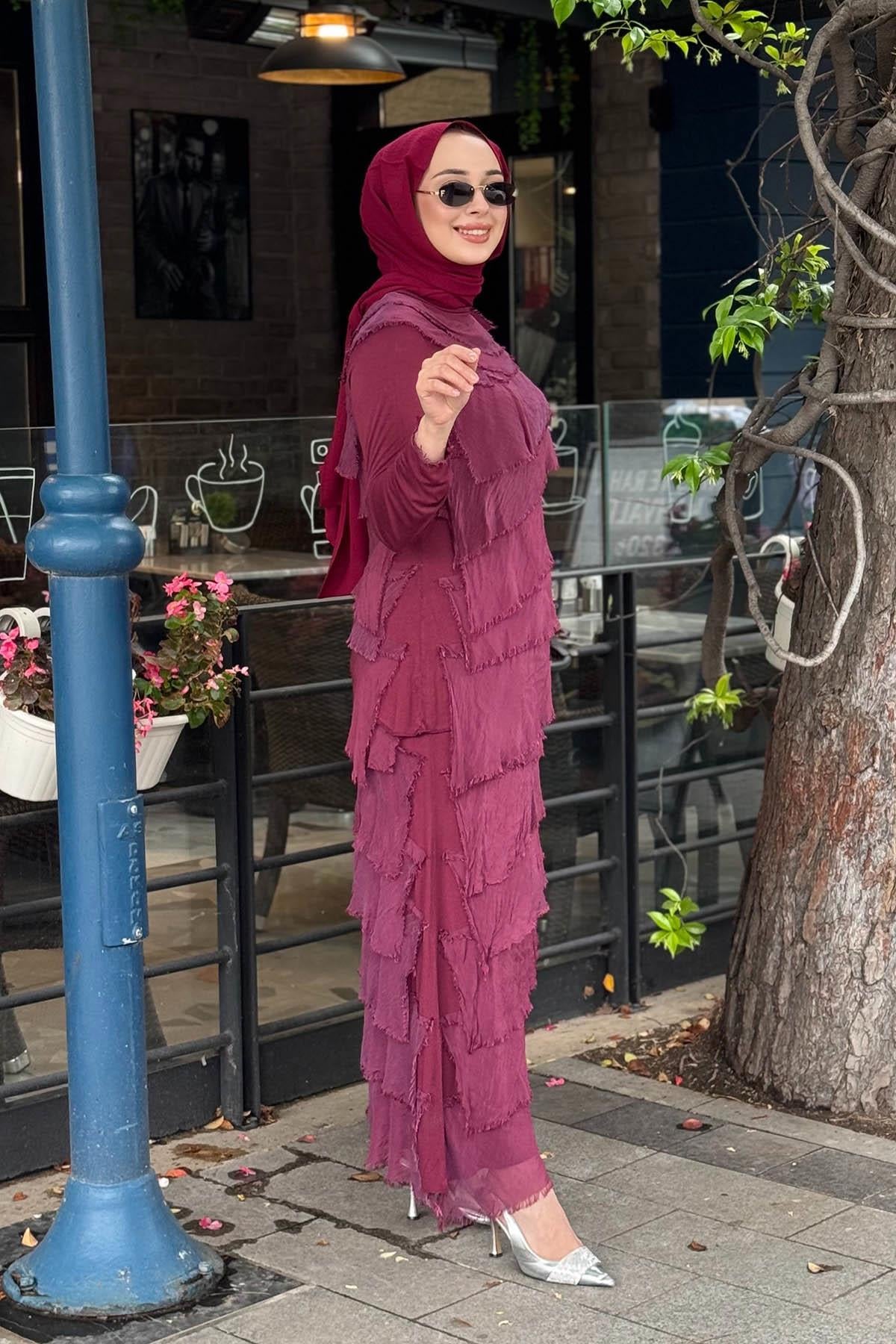 MOOR Mono Etekli Takım 26S9021 Mürdüm