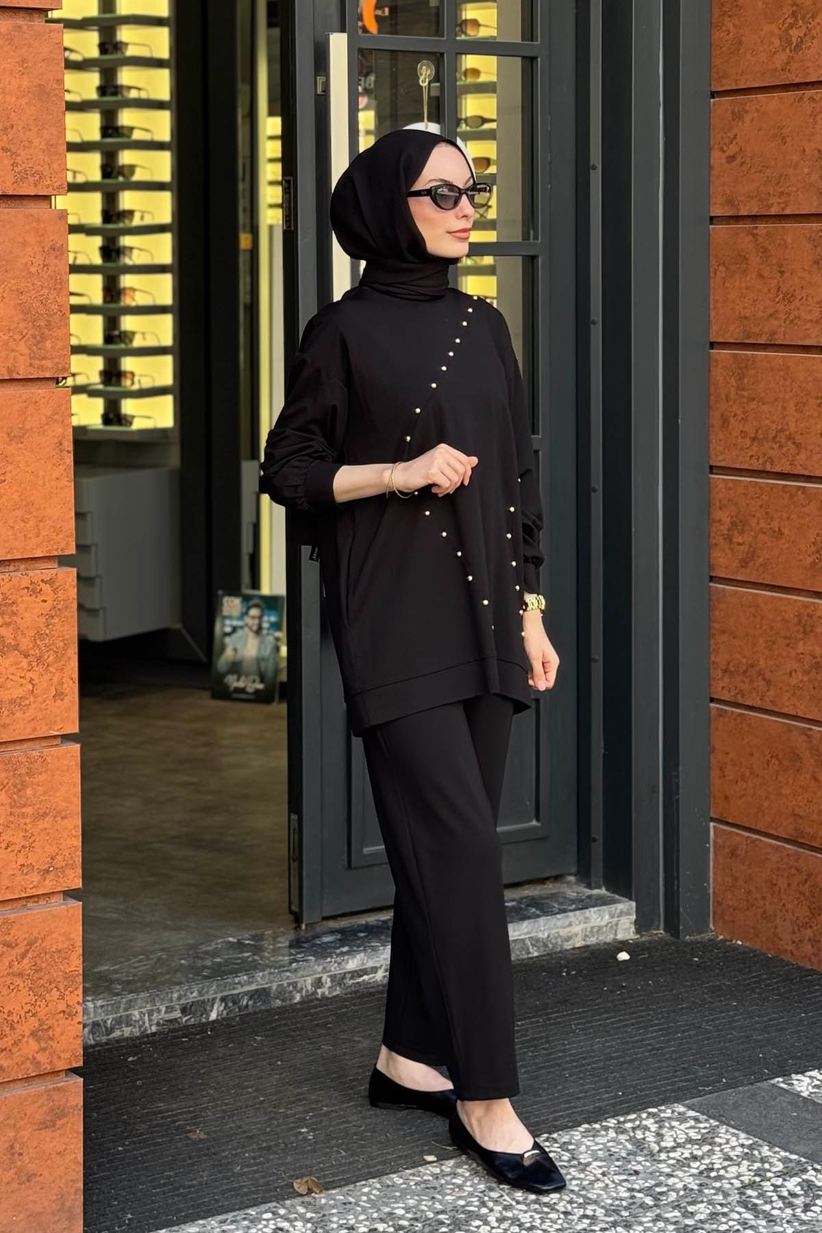 MOOR Nolia Pantolonlu Takım 26W4118 Siyah