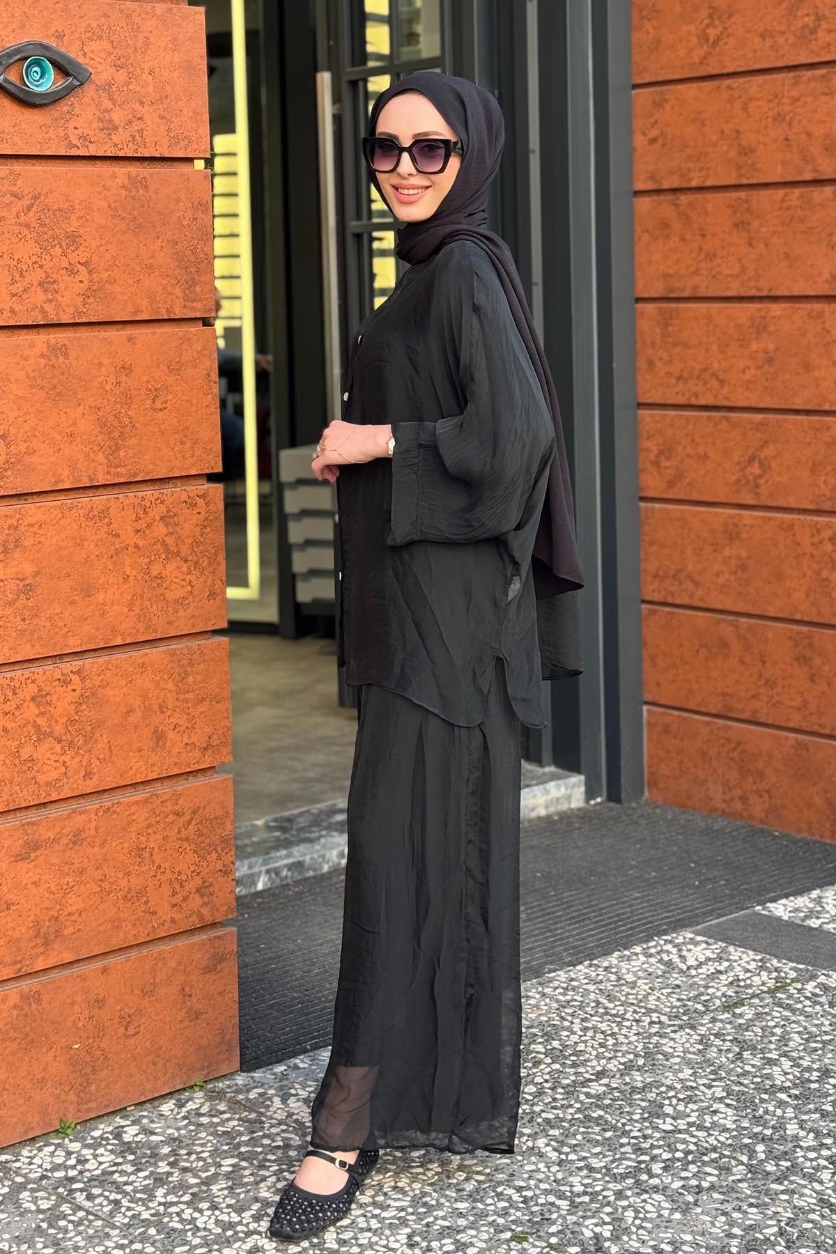 MOOR Pantolonlu Takım 25S3011 Siyah