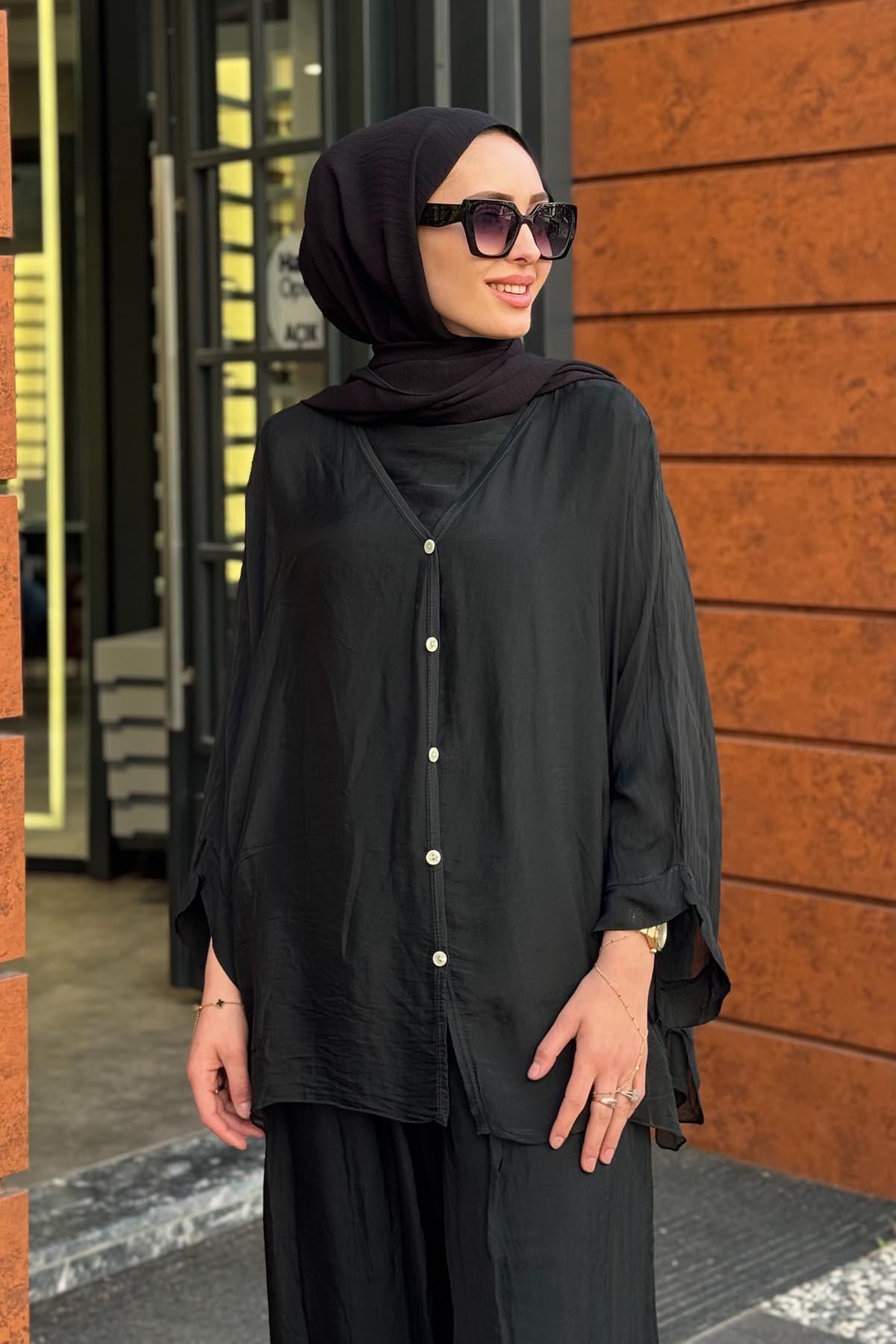 MOOR Pantolonlu Takım 25S3011 Siyah