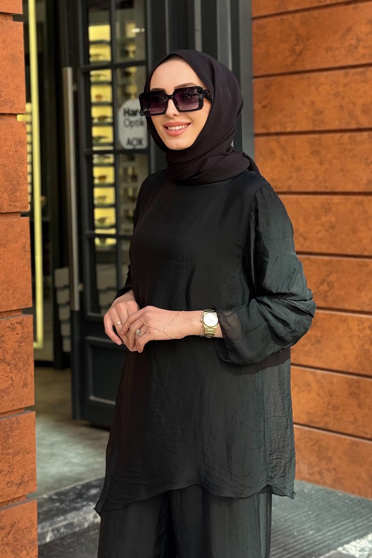 MOOR Pantolonlu Takım 25S3012 Siyah