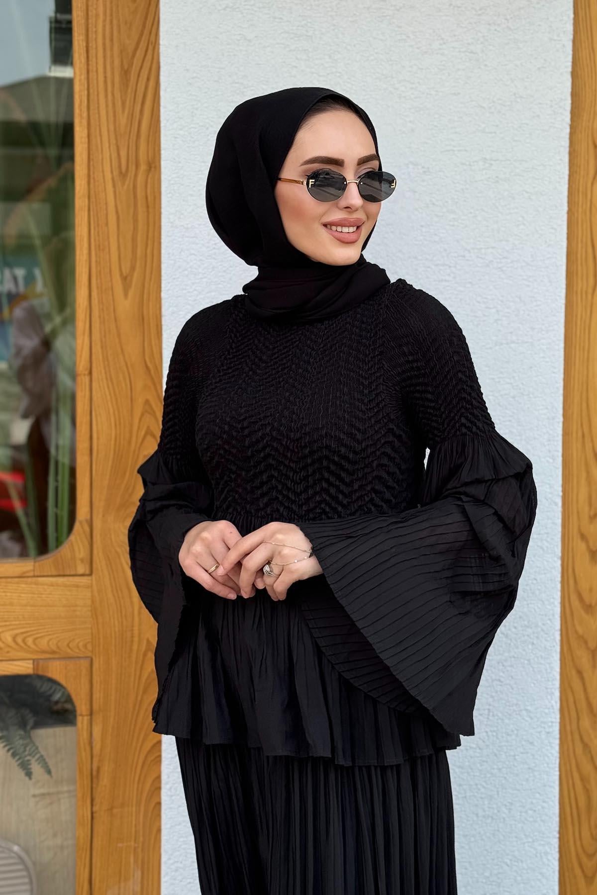 MOOR Pantolonlu Takım 25S3033 Siyah