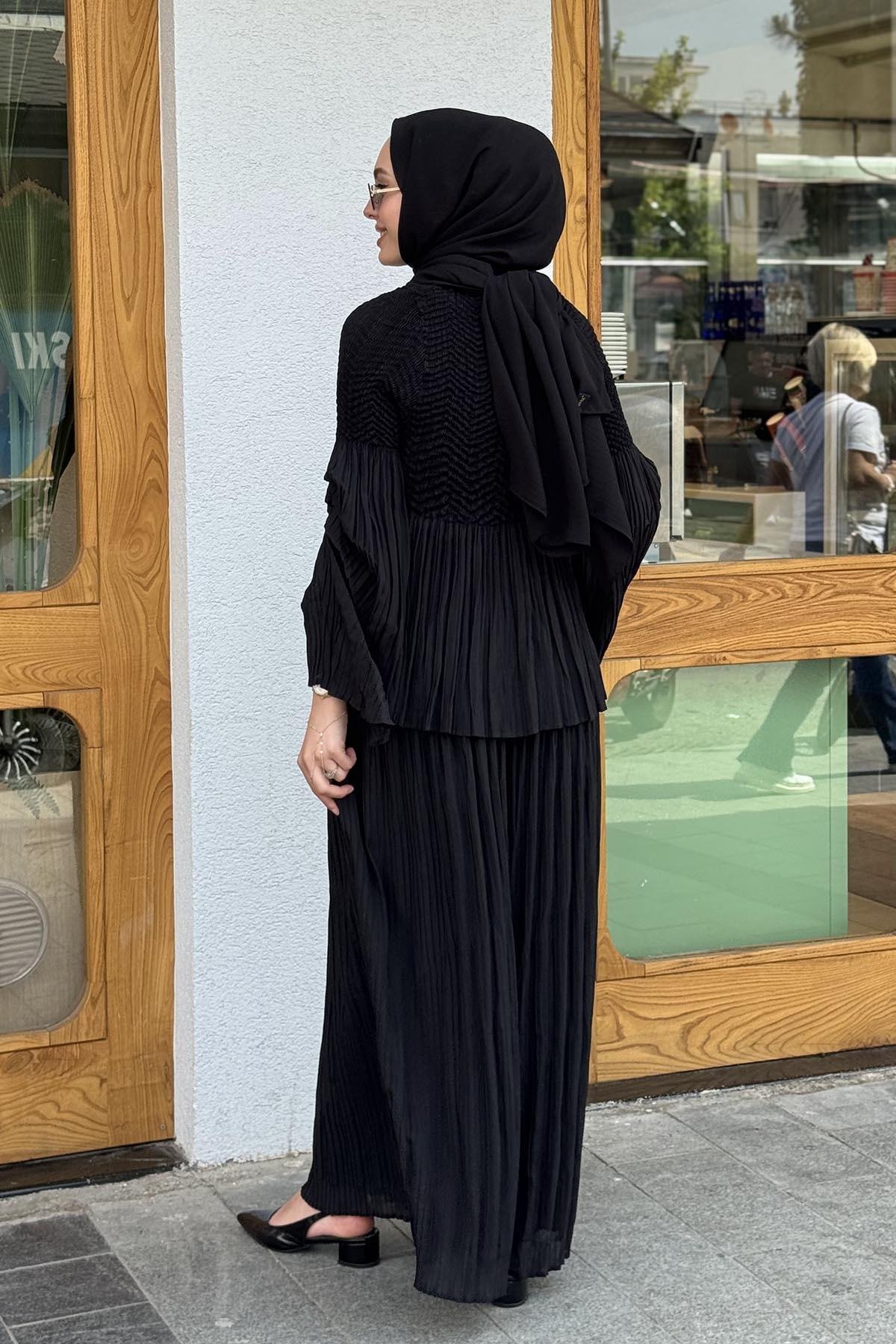 MOOR Pantolonlu Takım 25S3033 Siyah