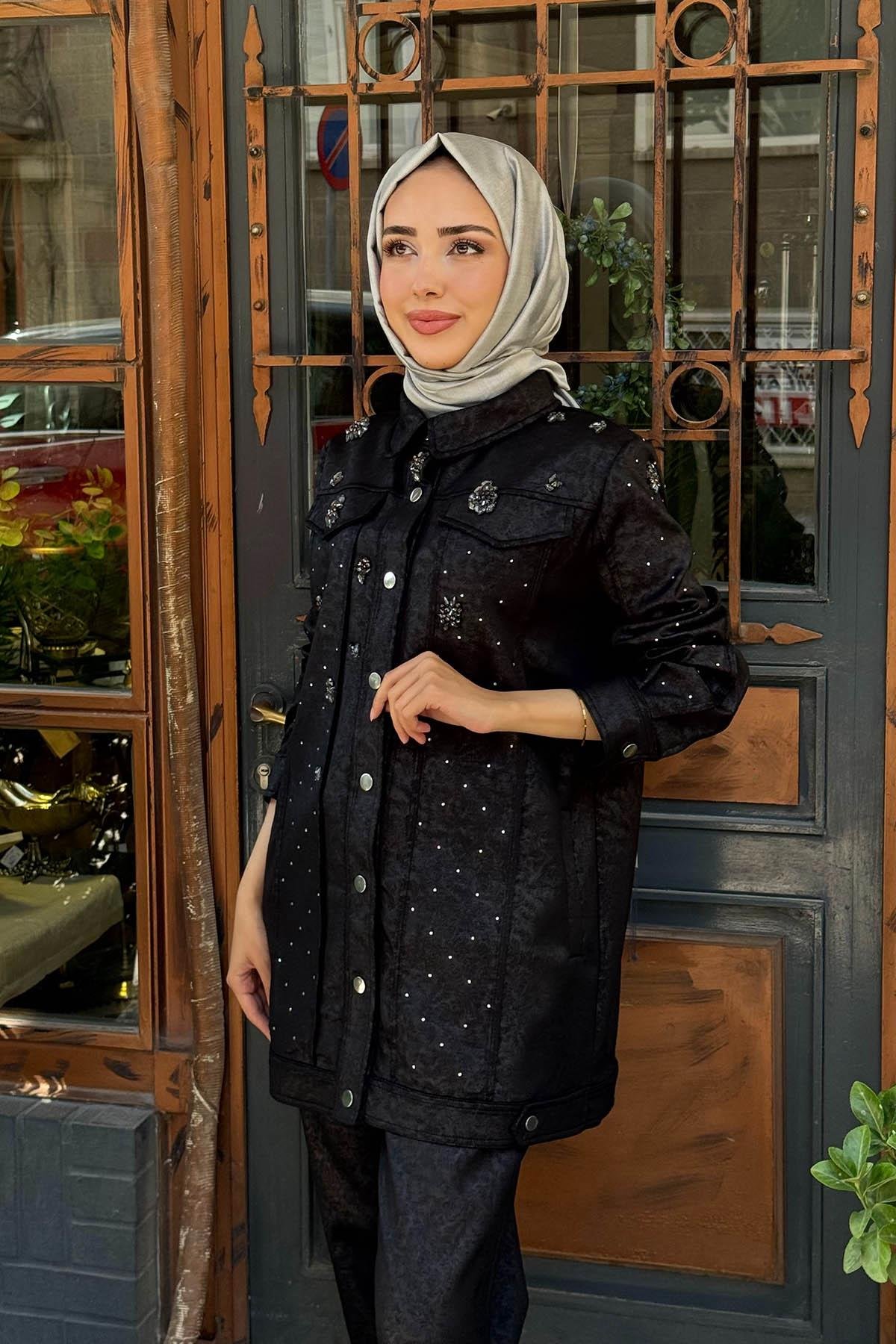 MOOR Pantolonlu Takım 25W4004 Siyah