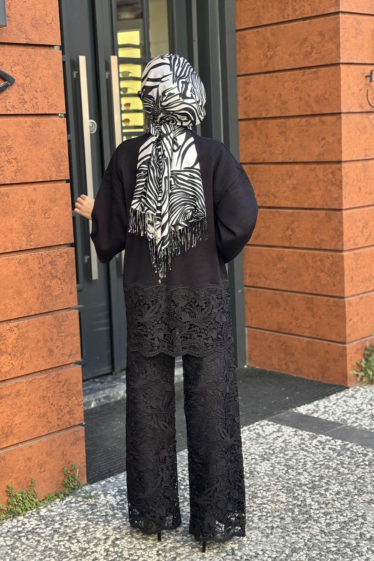 MOOR Pantolonlu Takım 25W4025 Siyah