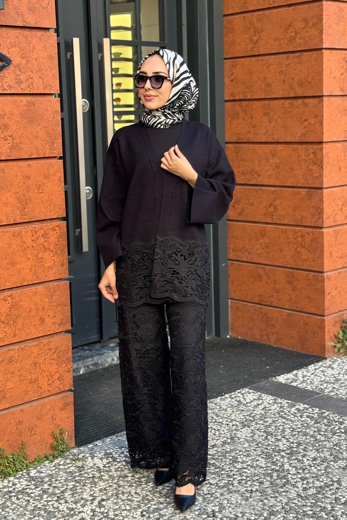 MOOR Pantolonlu Takım 25W4025 Siyah