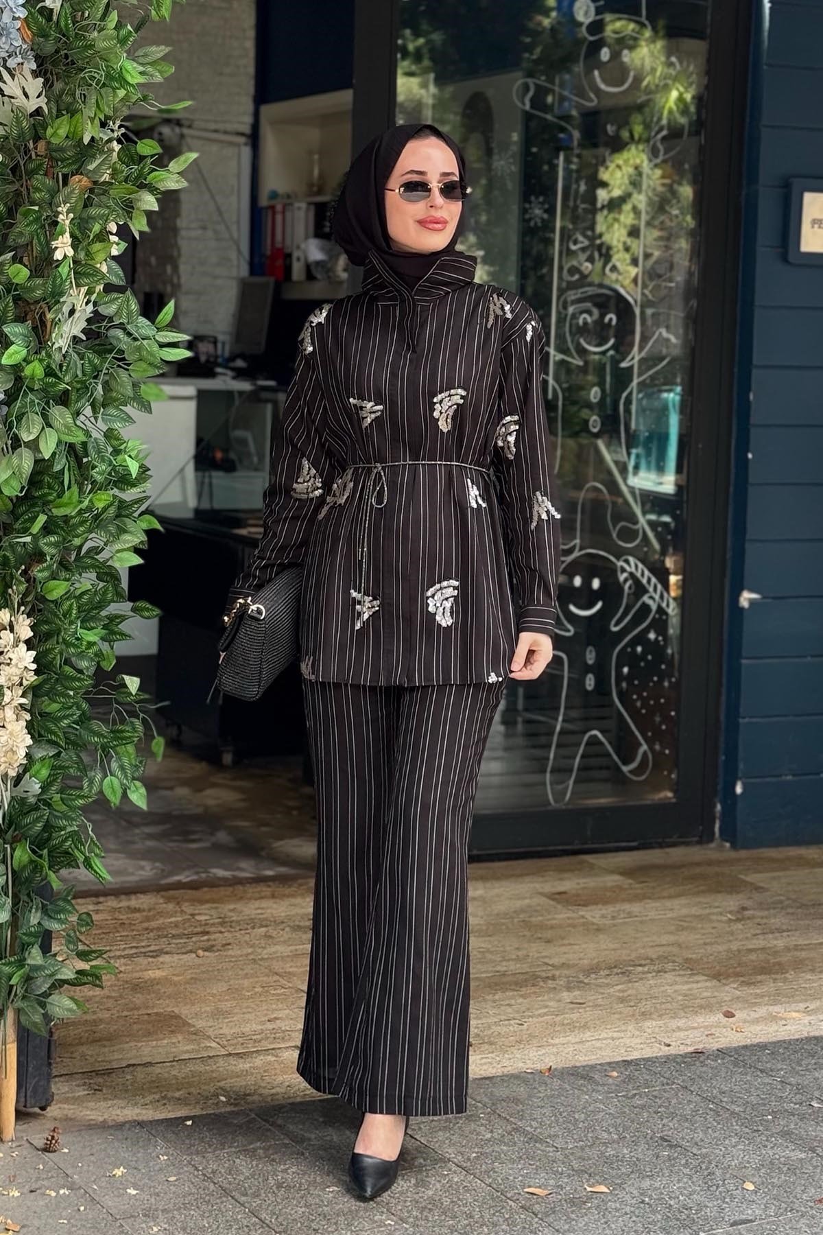 MOOR Pantolonlu Takım 26S4046 Siyah
