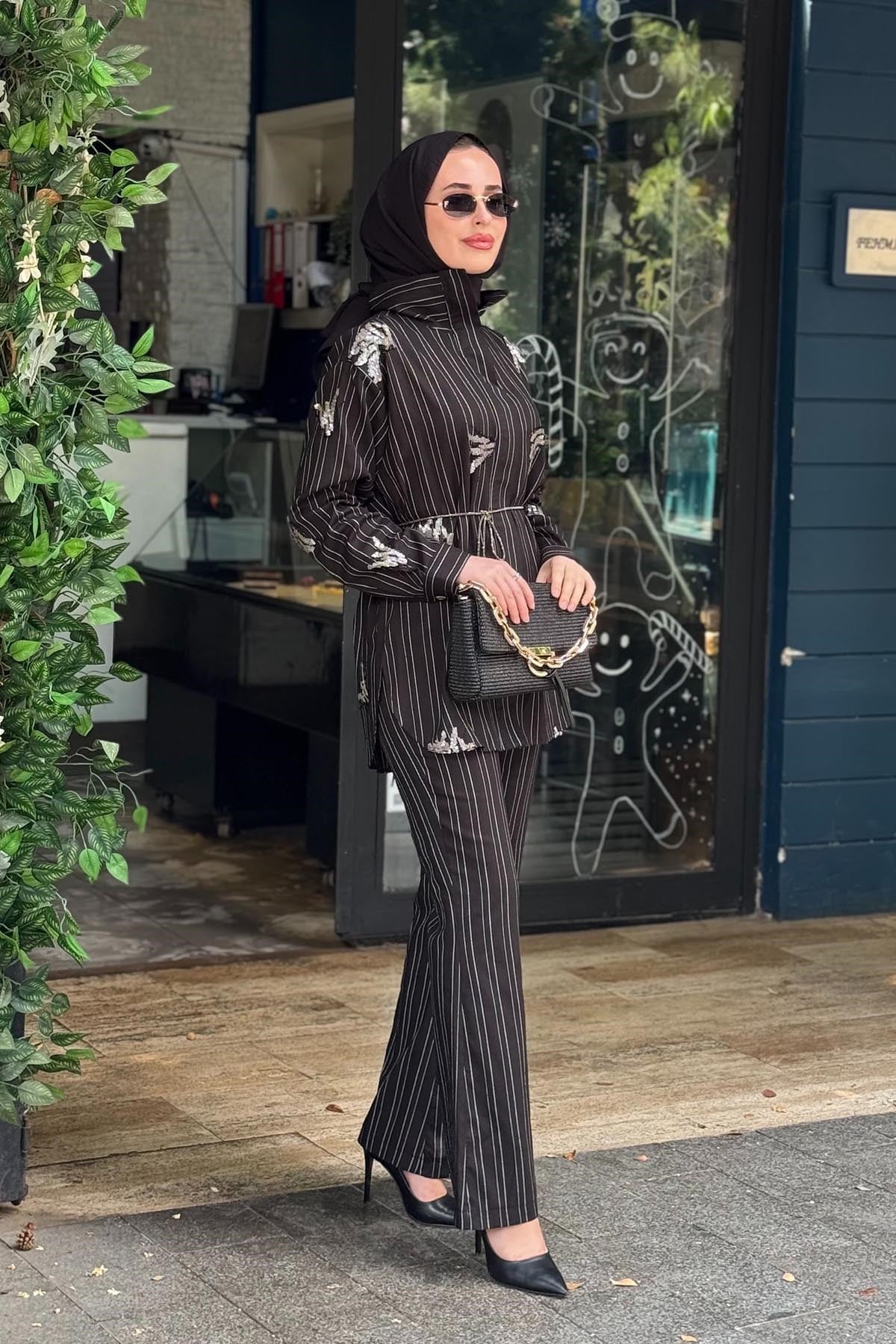 MOOR Pantolonlu Takım 26S4046 Siyah