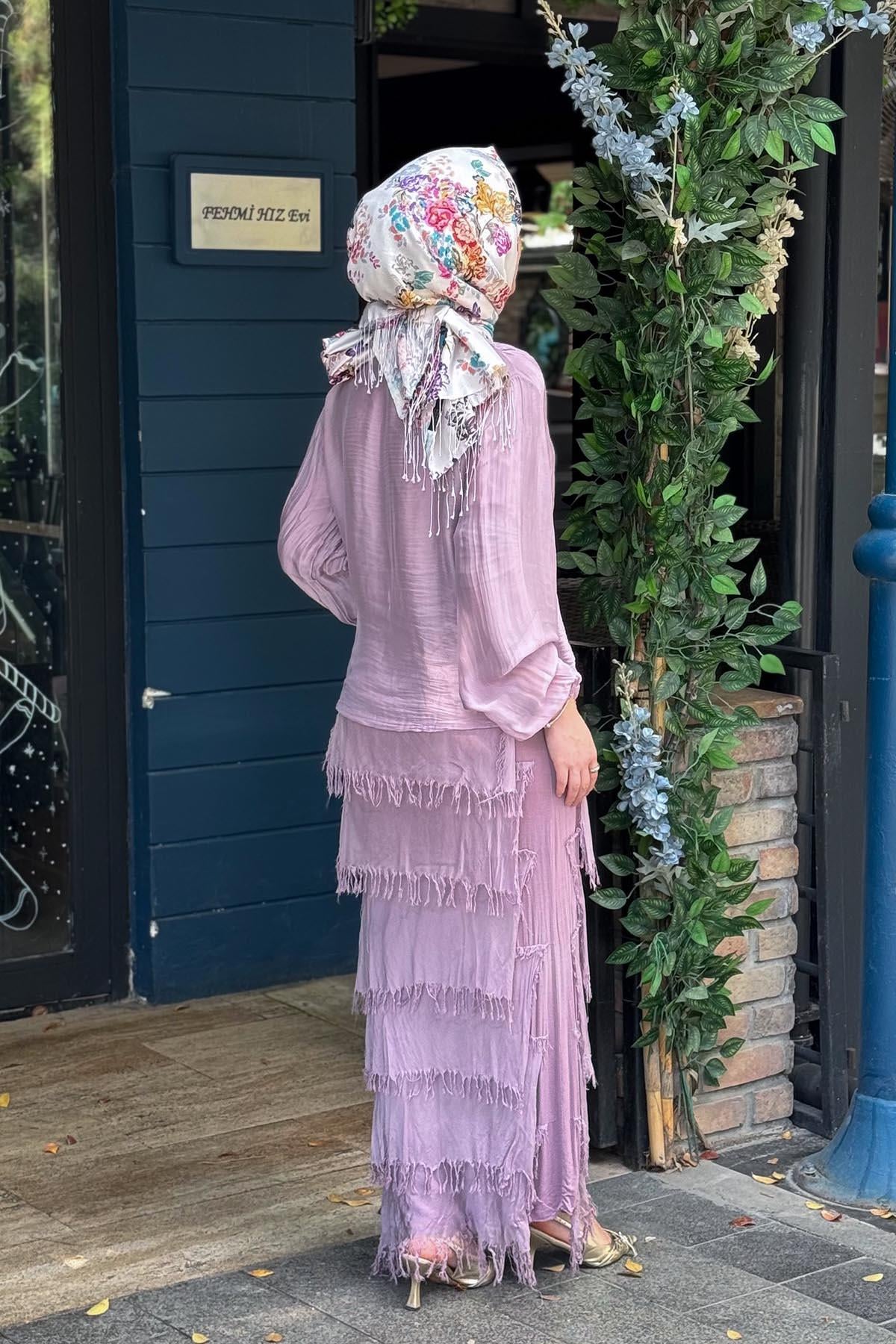 MOOR Senfony Elbise 26S9030 Lila