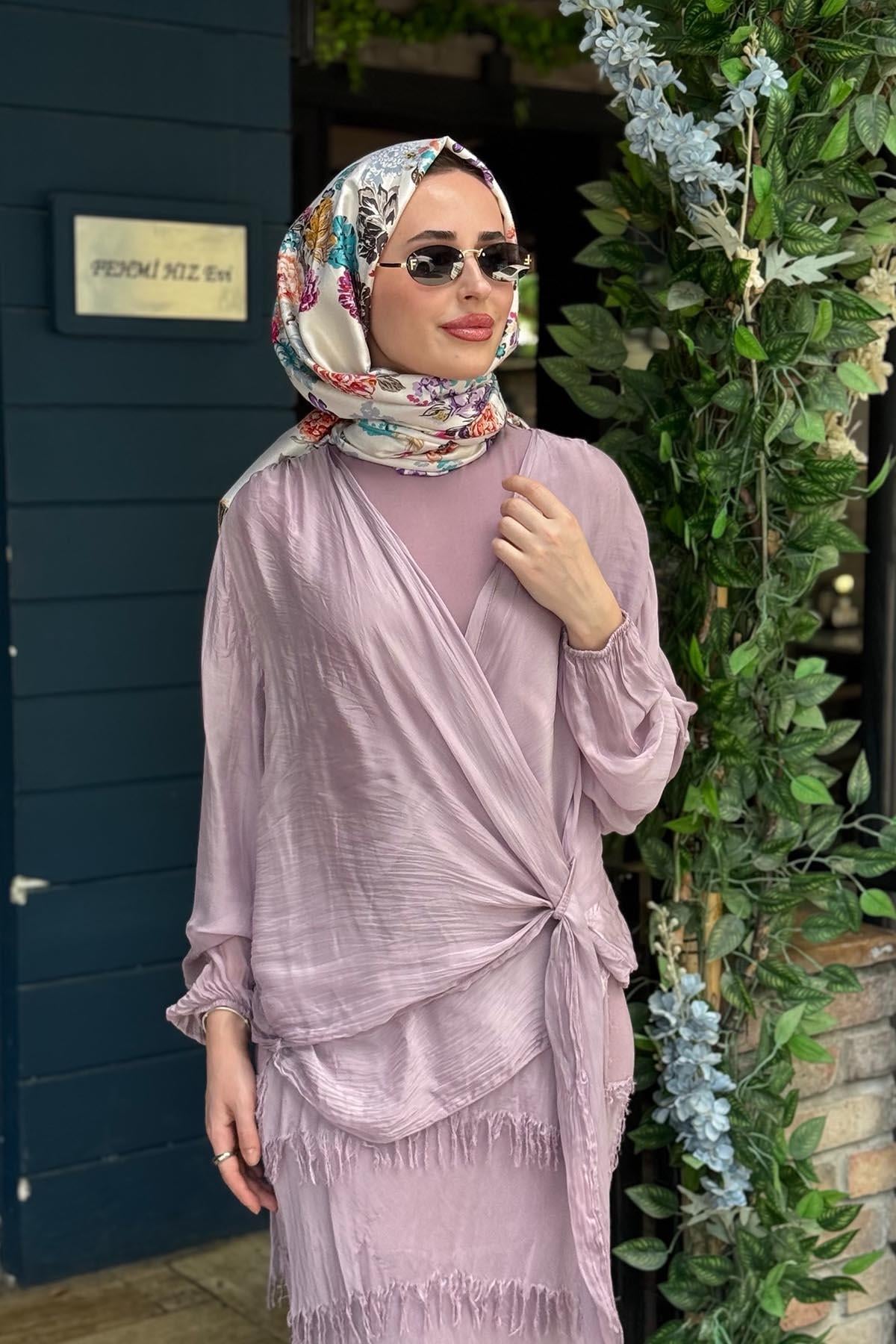 MOOR Senfony Elbise 26S9030 Lila