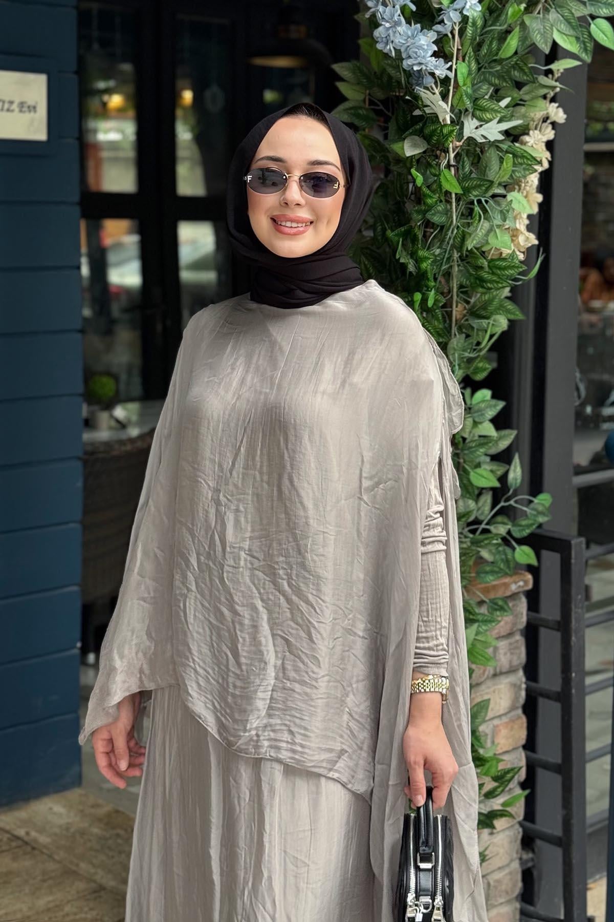 MOOR Shiro Etekli Takım 26S9012 Gri