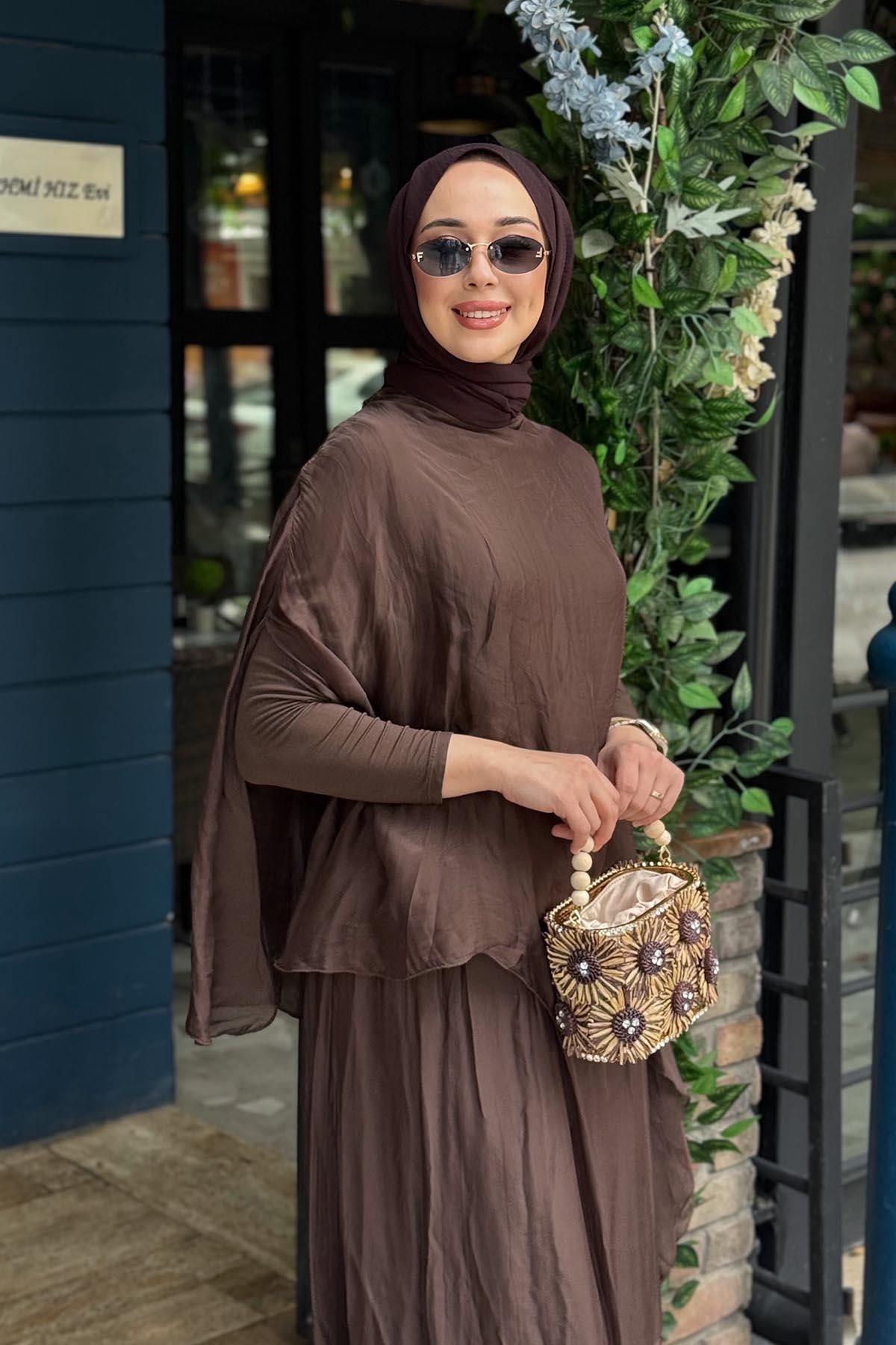 MOOR Shiro Etekli Takım 26S9012 Kahve