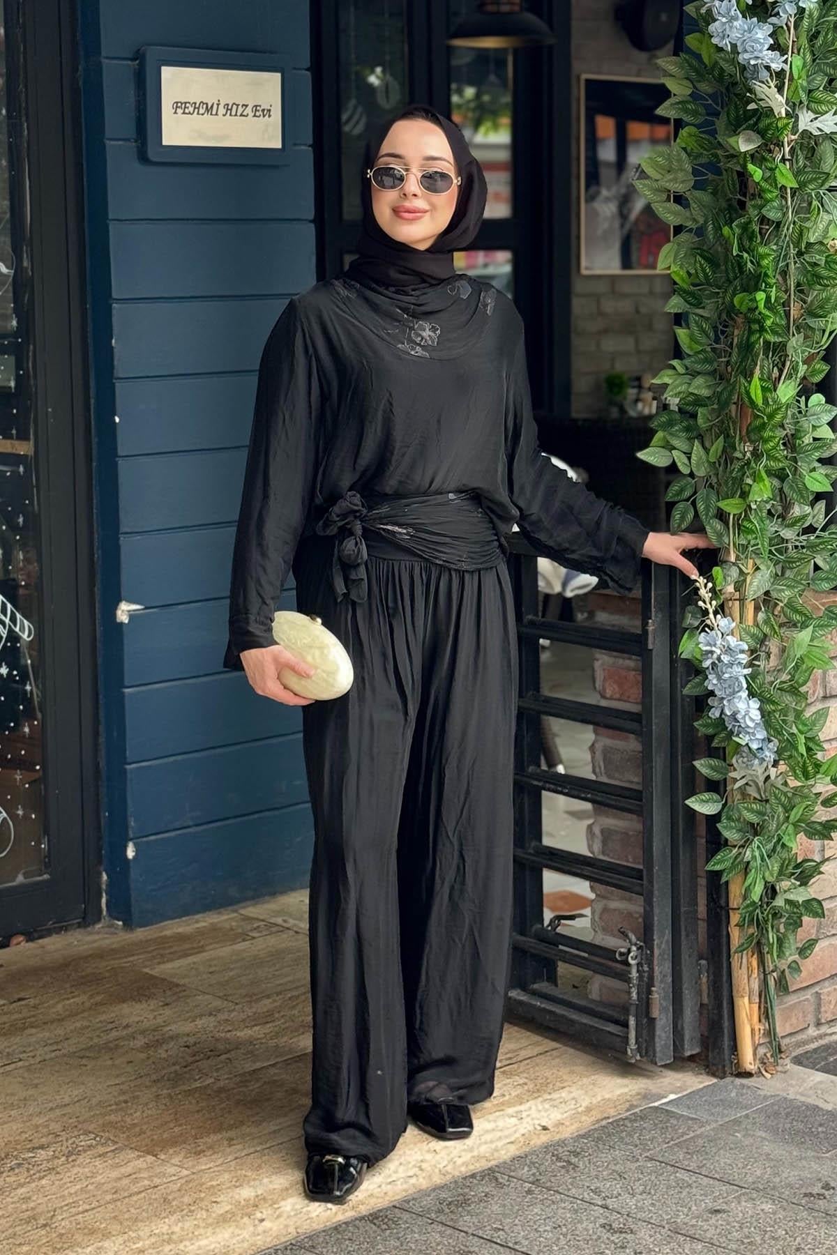 MOOR Uno Pantolonlu Takım 26S9015 Siyah