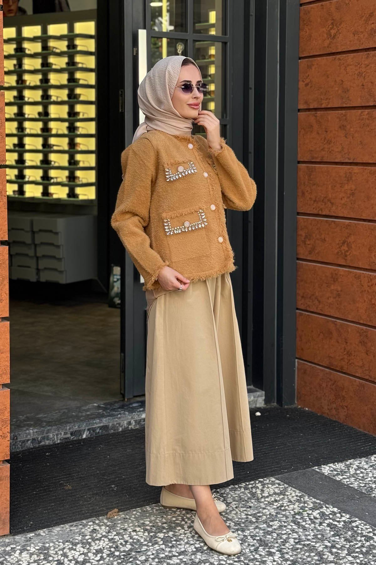 MOOR Vosie Ceket 26W6103 Camel