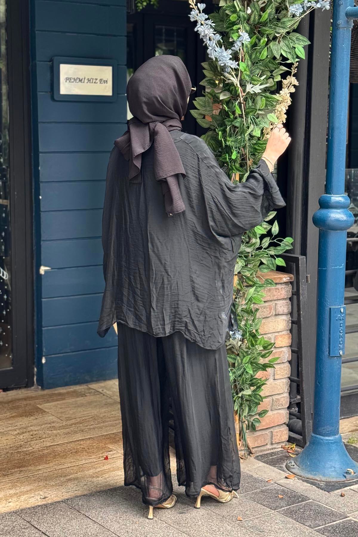 MOOR Yume Pantolonlu Takım 26S9020 Siyah