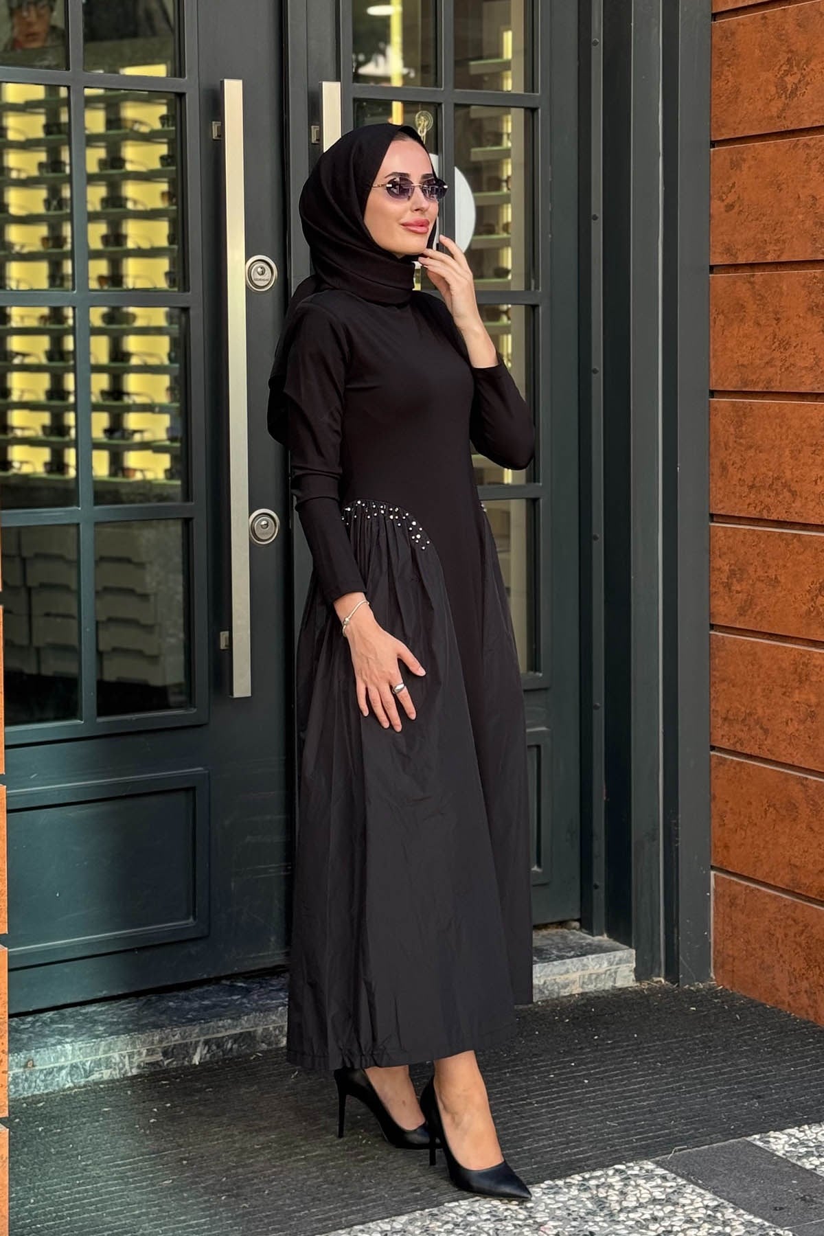 MOOROFMOOR Lioara Elbise 26W5035 Siyah