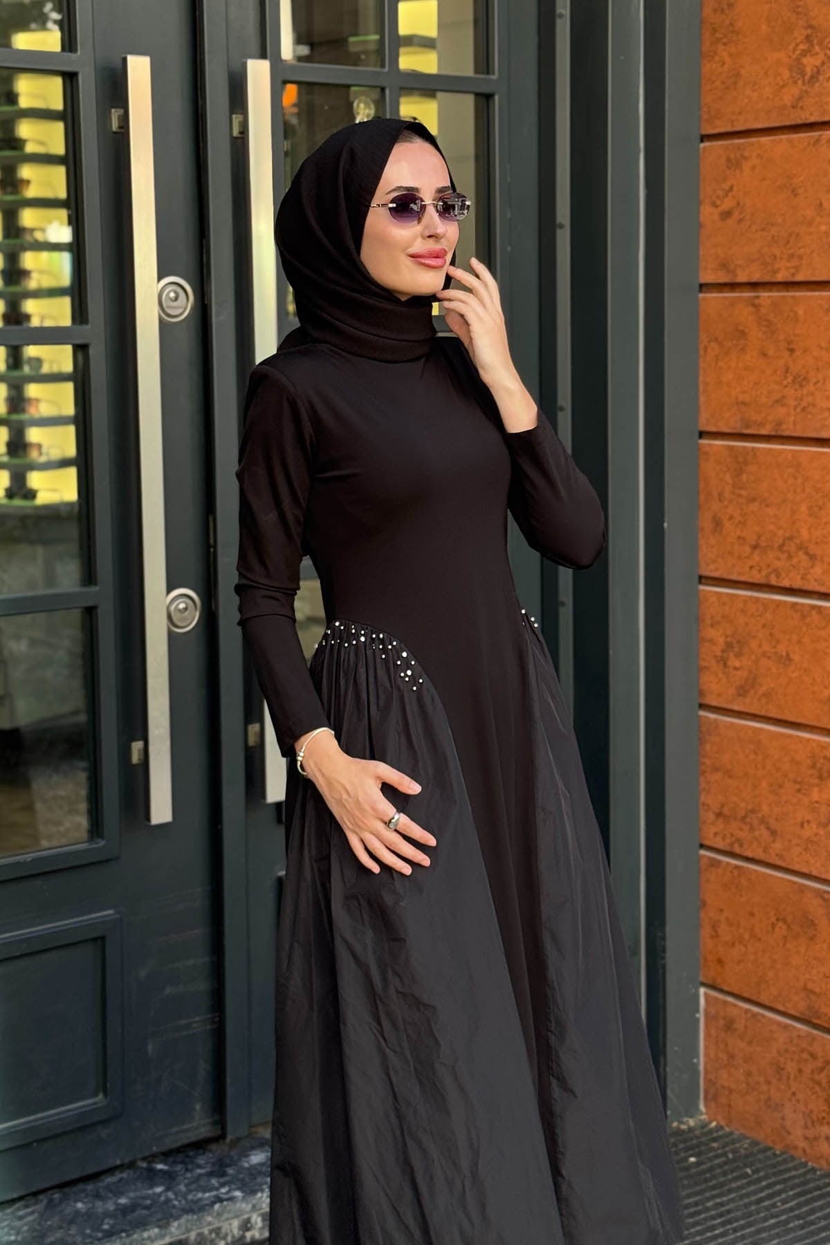 MOOROFMOOR Lioara Elbise 26W5035 Siyah