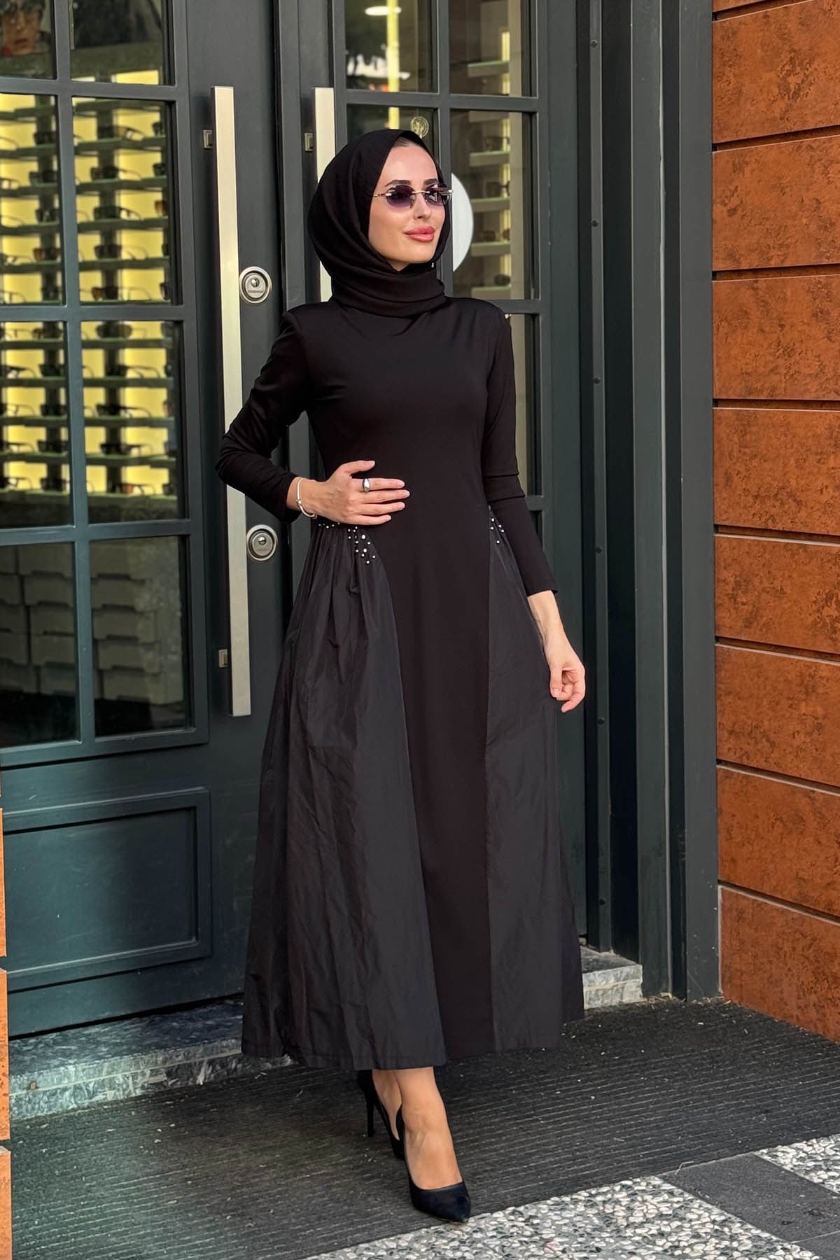 MOOROFMOOR Lioara Elbise 26W5035 Siyah