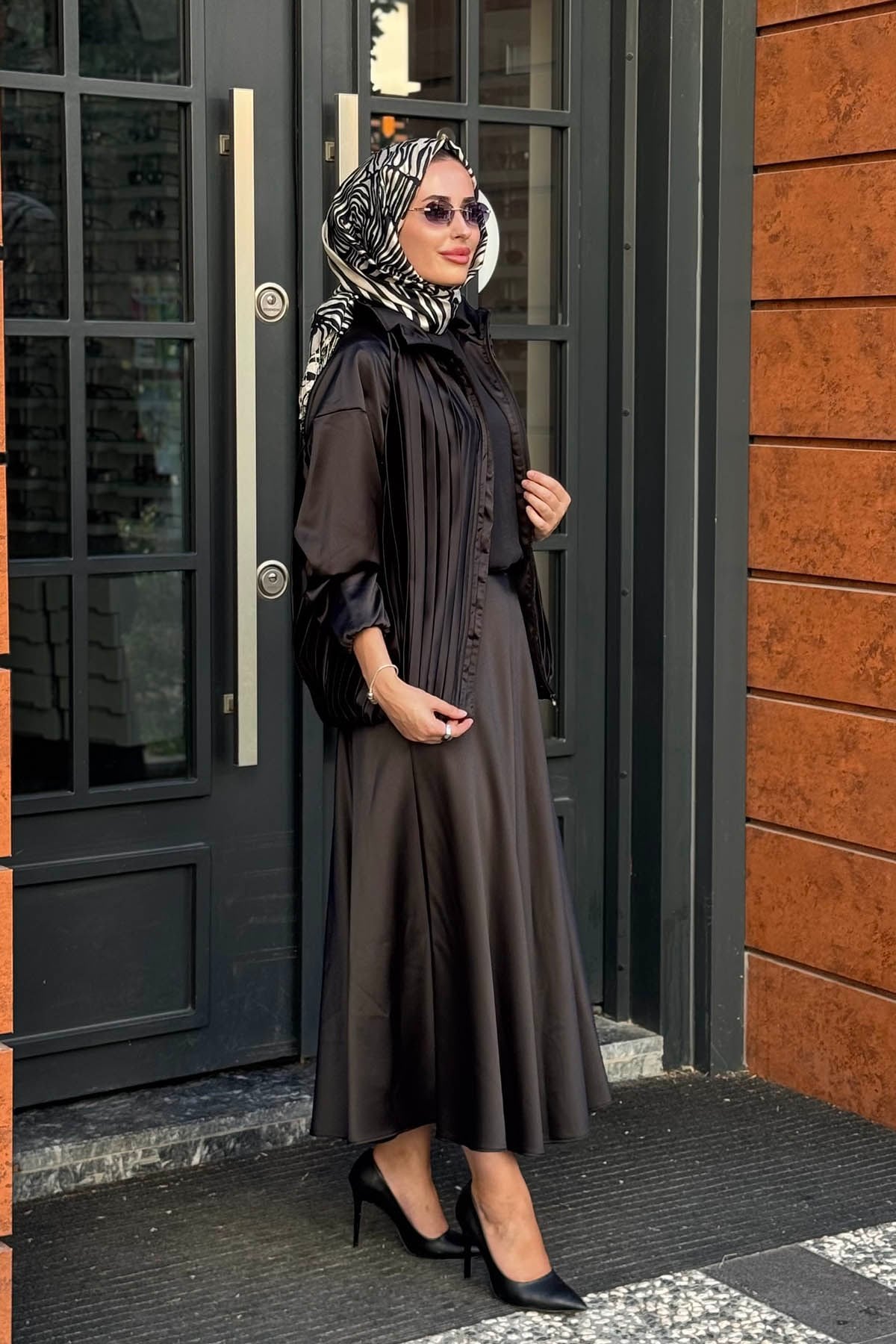 MOOROFMOOR Lunelle Etekli Takım 26W4096 Siyah