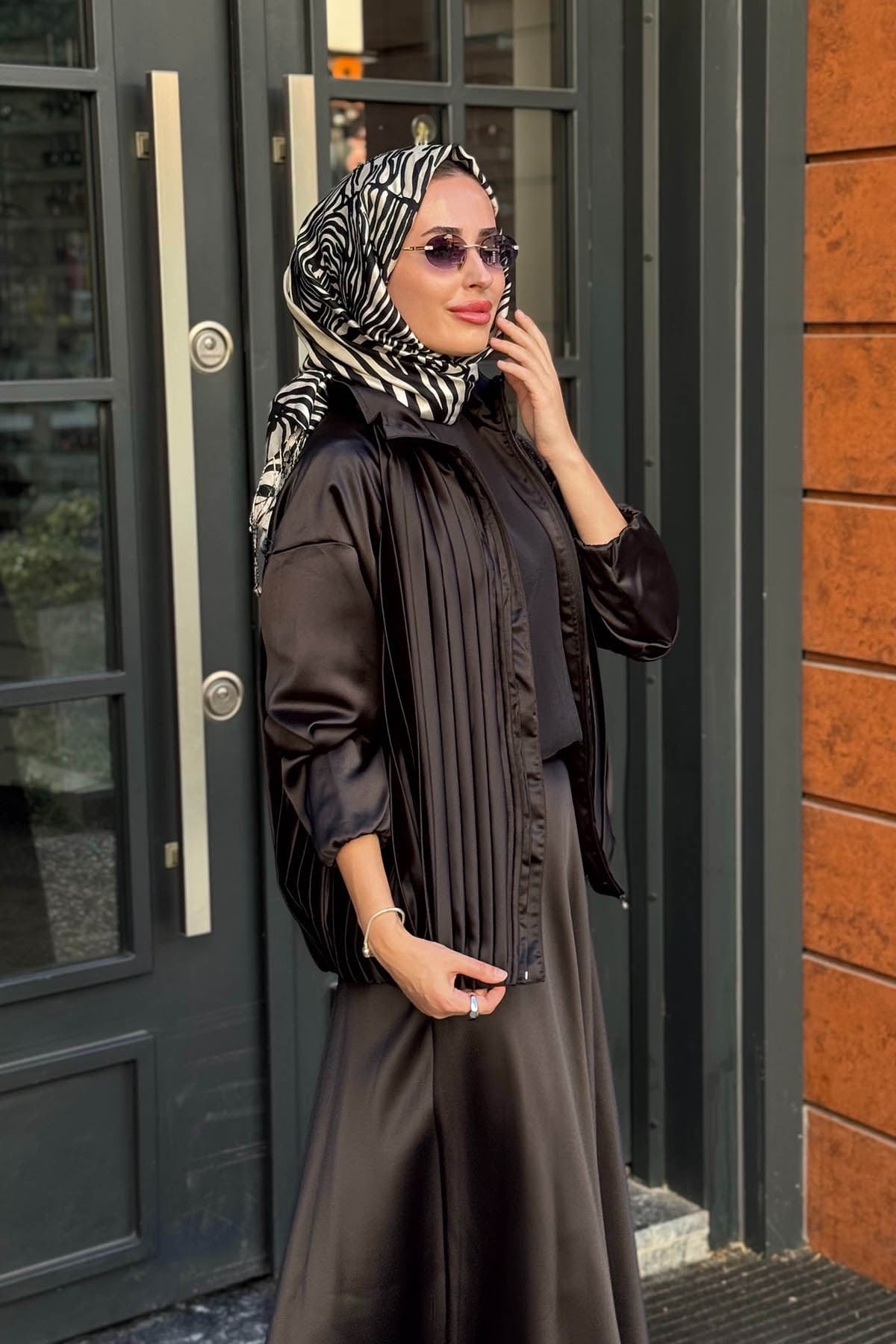MOOROFMOOR Lunelle Etekli Takım 26W4096 Siyah