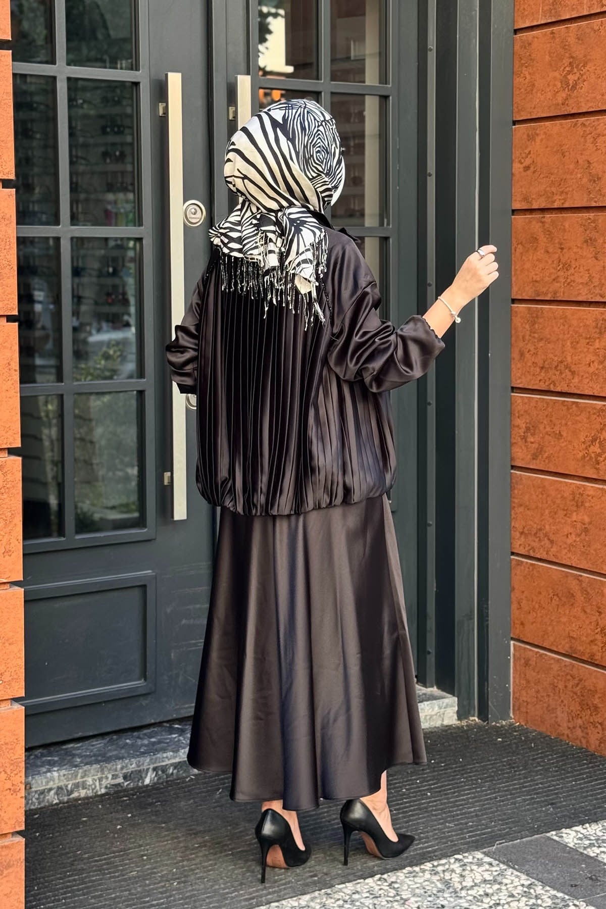 MOOROFMOOR Lunelle Etekli Takım 26W4096 Siyah