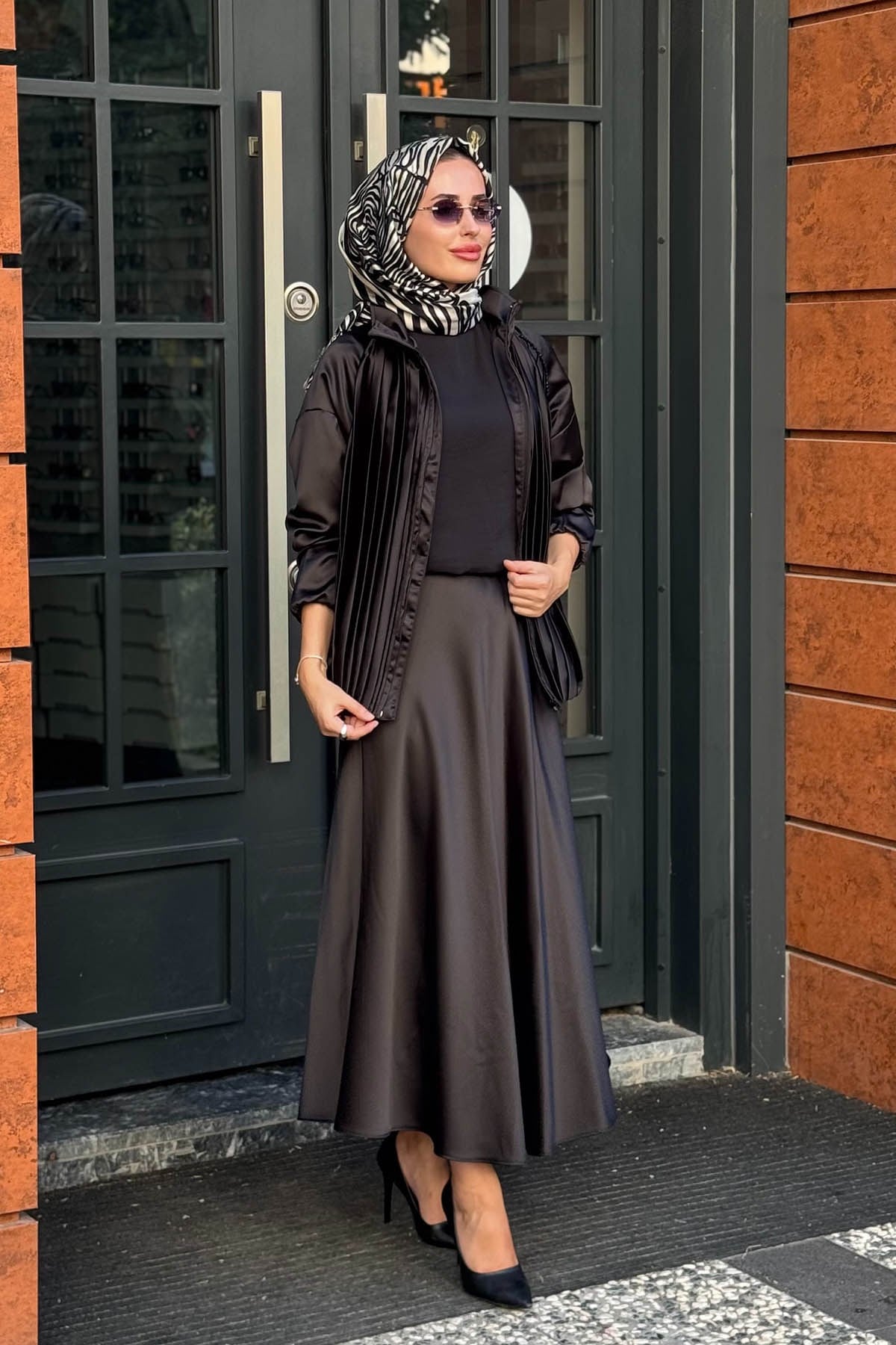 MOOROFMOOR Lunelle Etekli Takım 26W4096 Siyah