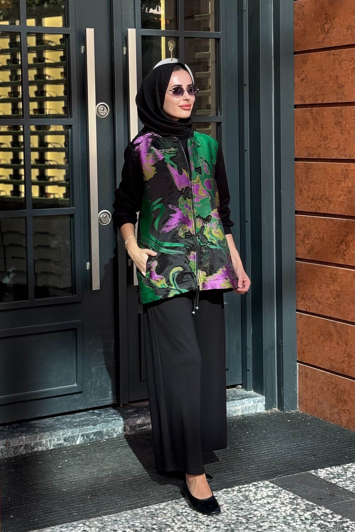 MOOROFMOOR Noelle Pantolonlu Takım 26W4091 Siyah